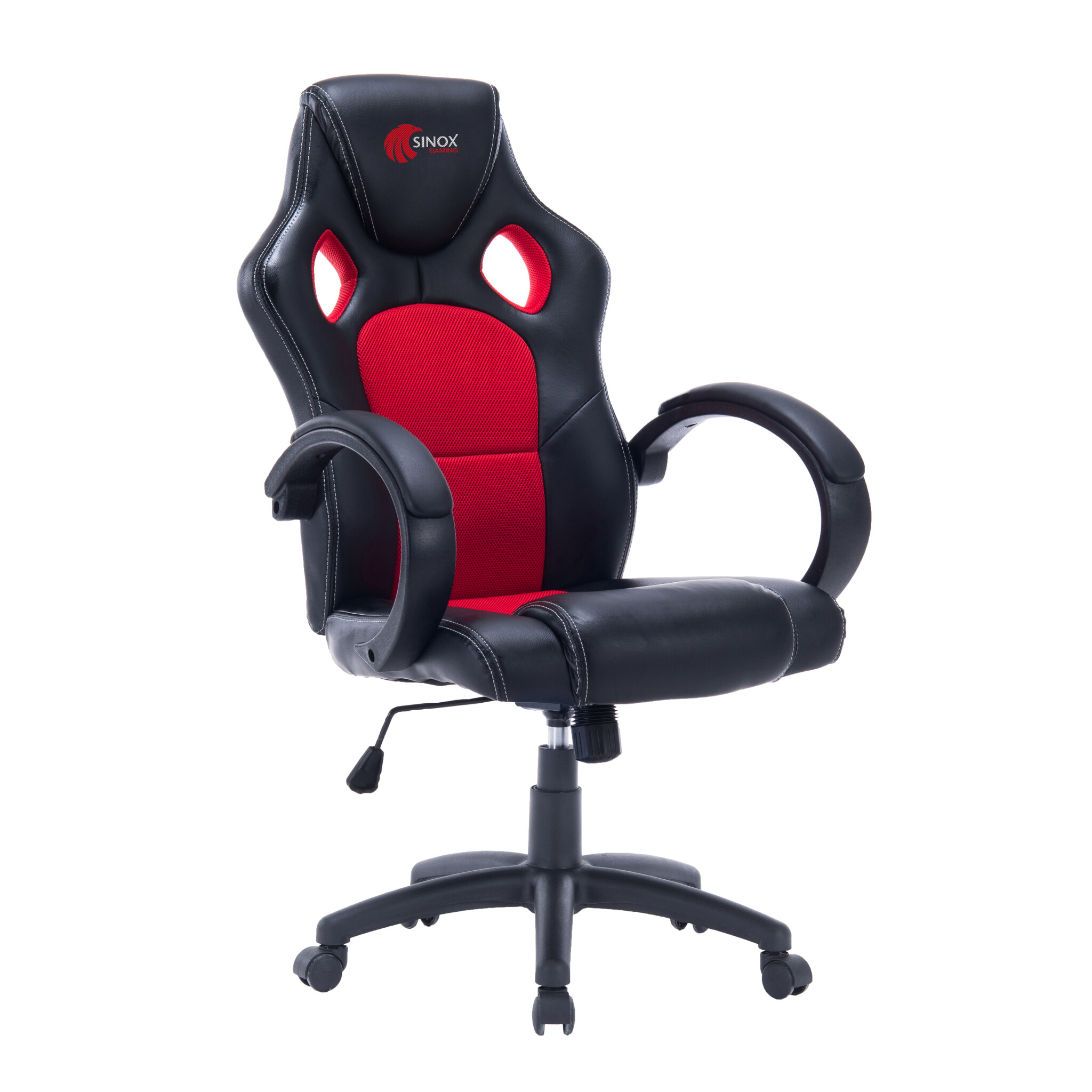 Sinox Gaming Chair in black and red