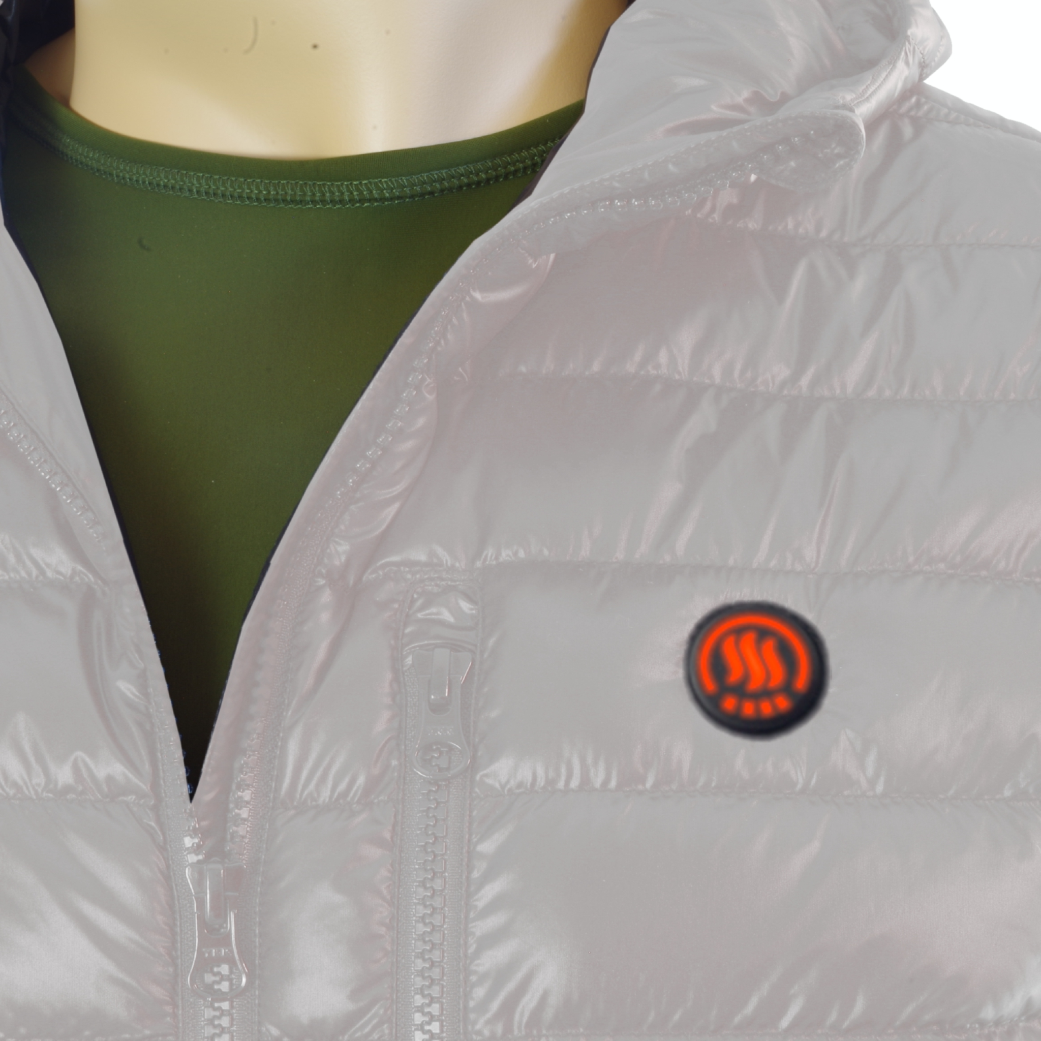 Glovii Heated men's Jacket L. Grey