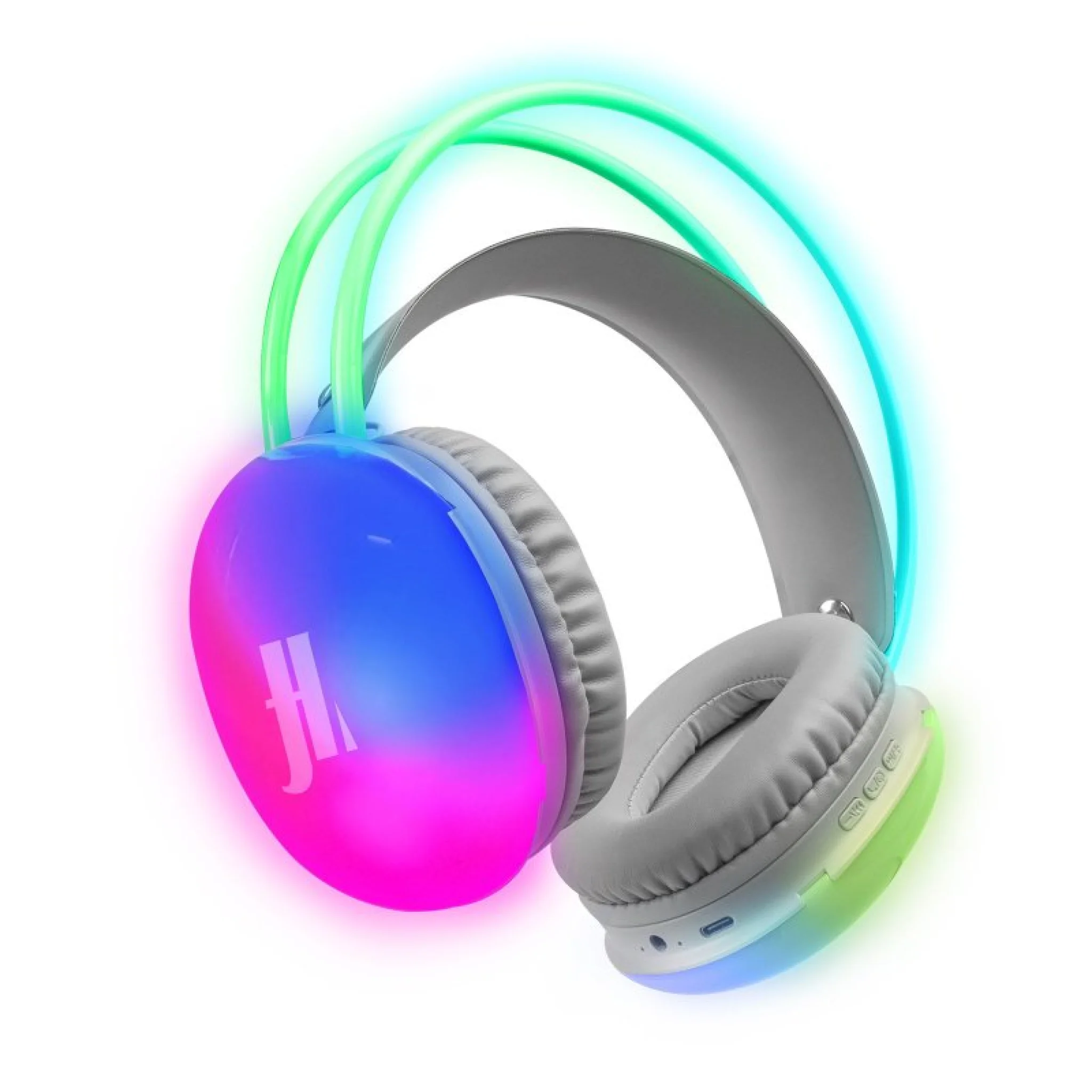 SBS Wireless headset with integrated LED lights