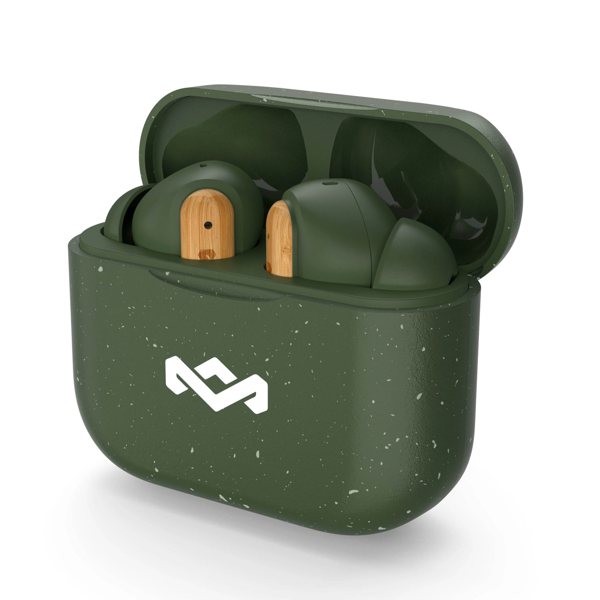 Marley Little Bird True Wireless Earbuds. Grønne