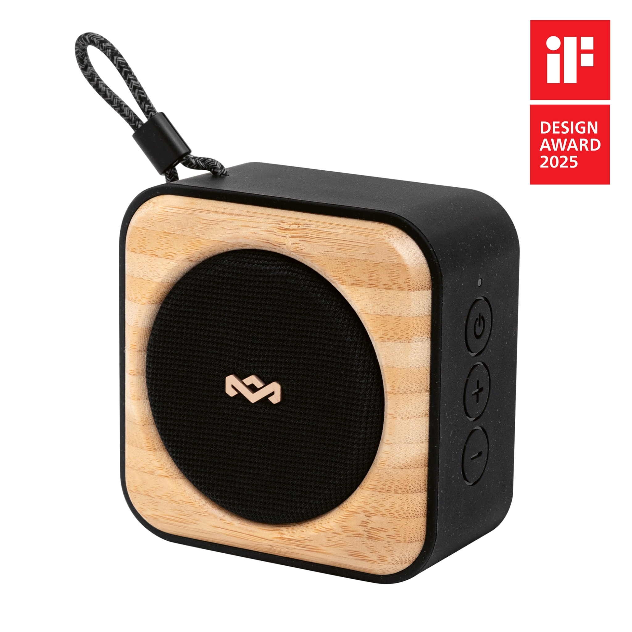 Marley Roots Bluetooth®-høyttaler. Svart