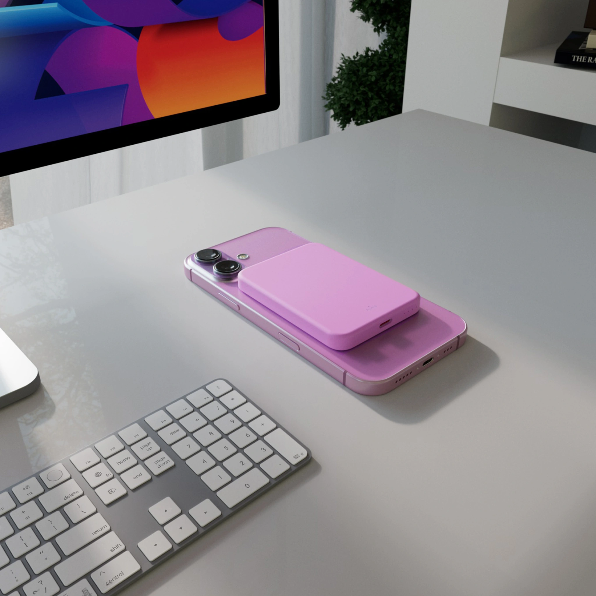 PURO Power Bank Wireless "Mini Power Mag" 4200 mAh for iPhone