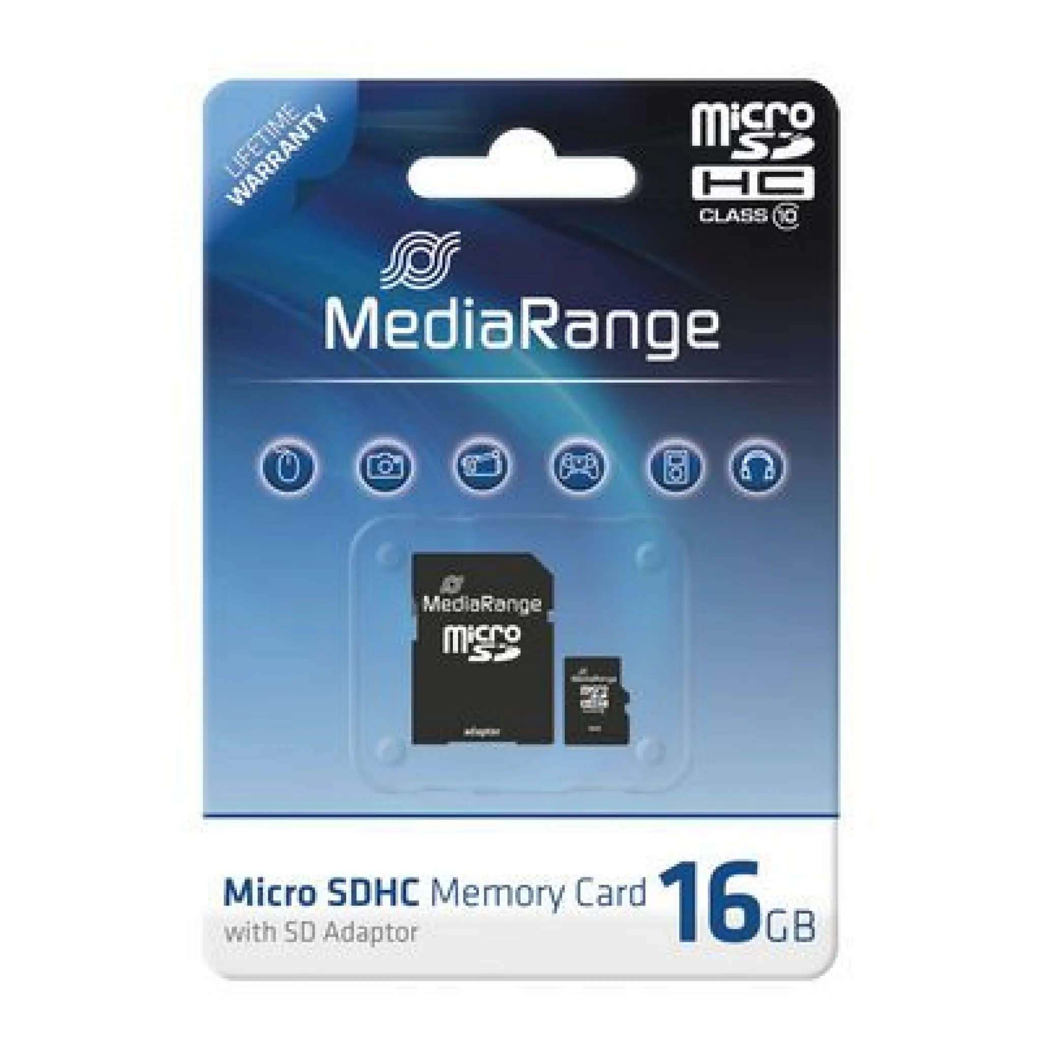 MediaRange Micro SDHD card 16GB