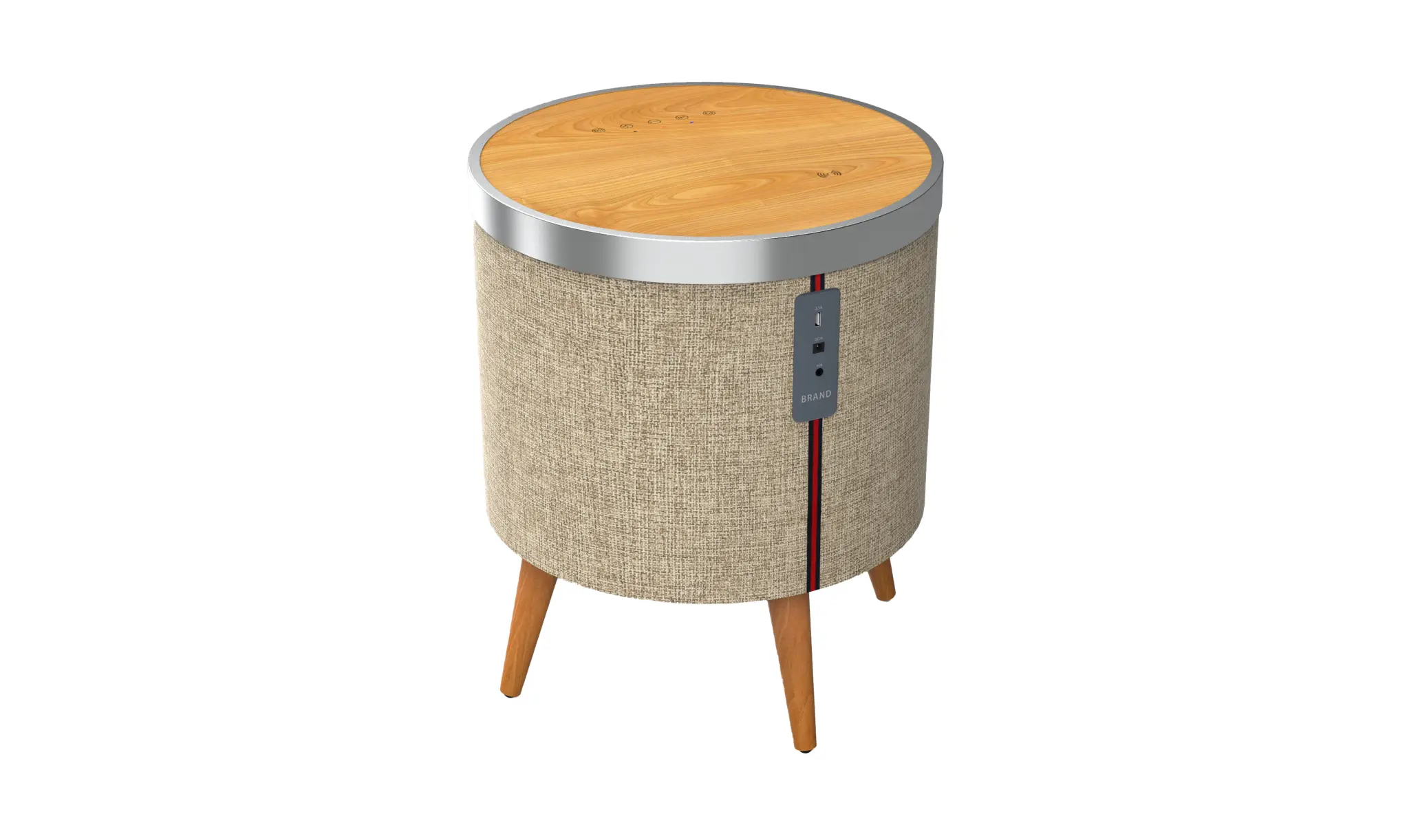 Sinox Bluetooth® Bordhøyttaler Light Wood