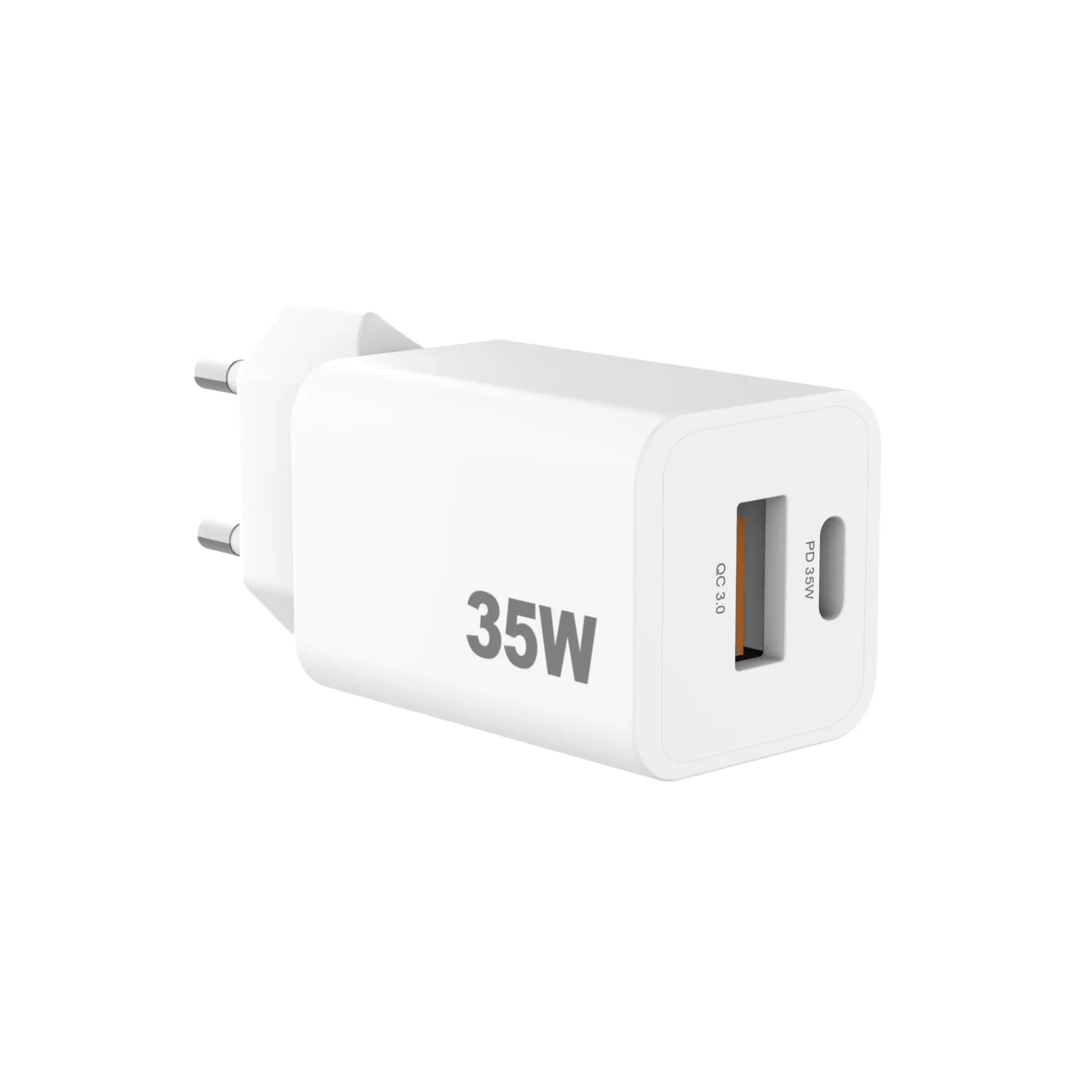 Sinox PRO vegglader USB-A+USB-C PD 35W. Hvit