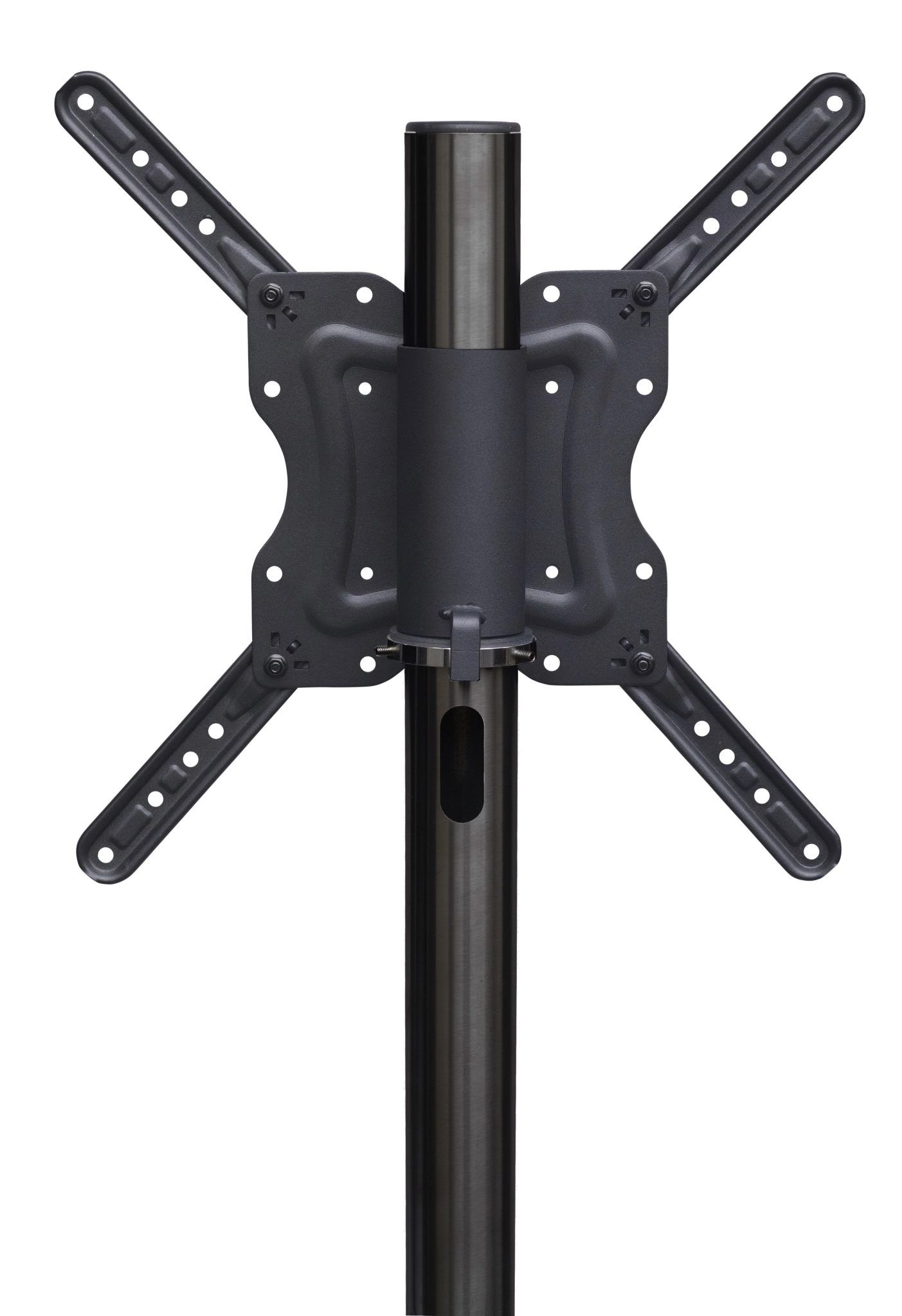 Sinox StandView TV Floor Mount with rotatable top. 26"-65". Matte black