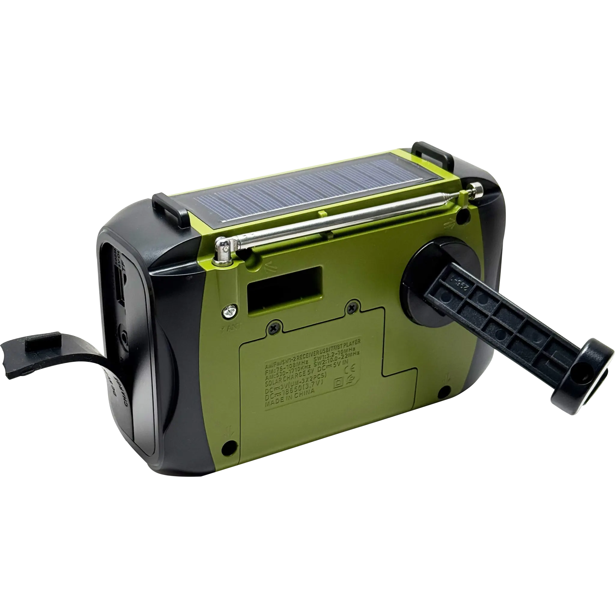 Sinox Bluetooth® nødradio. Grønn