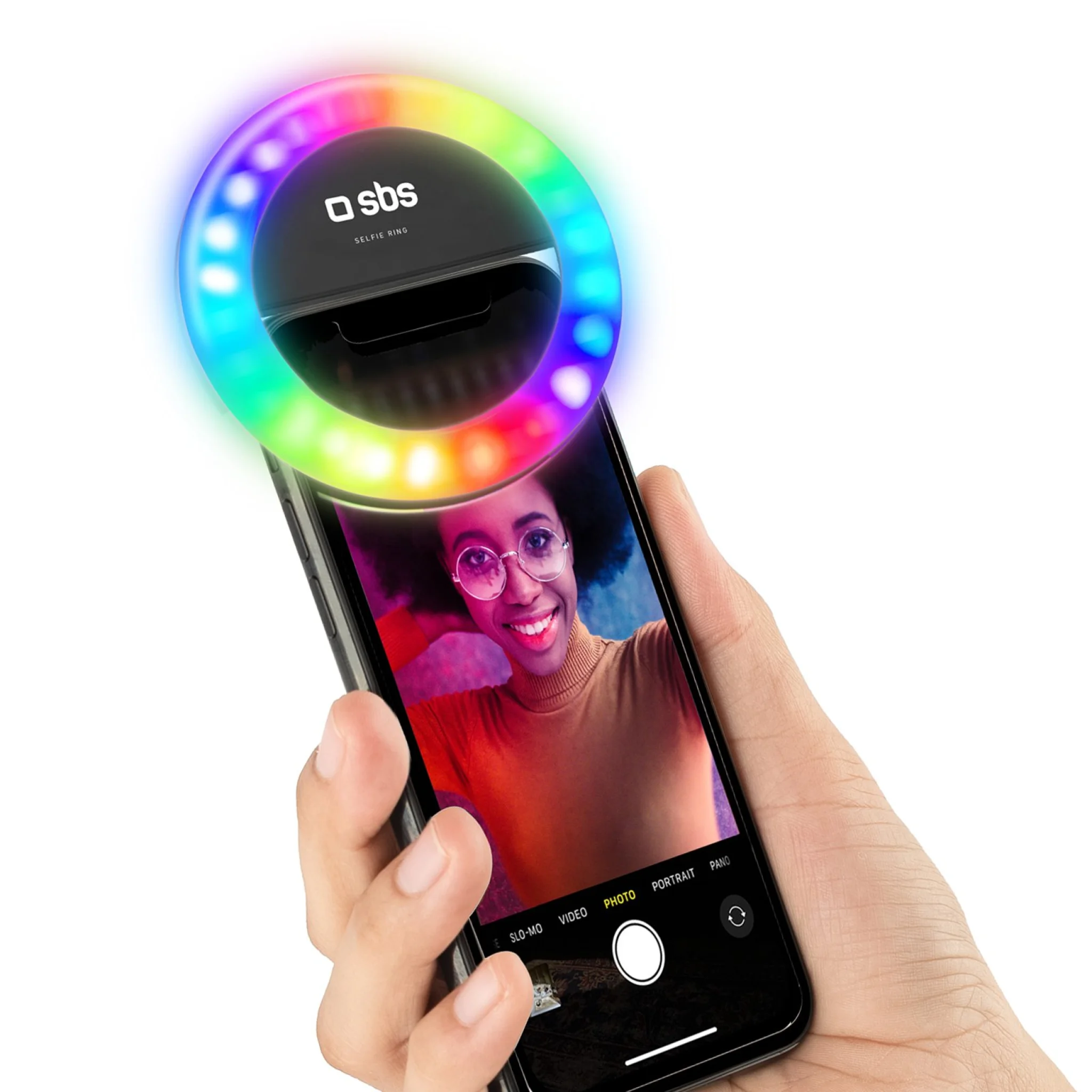 SBS Multicolour Selfie Ring Light