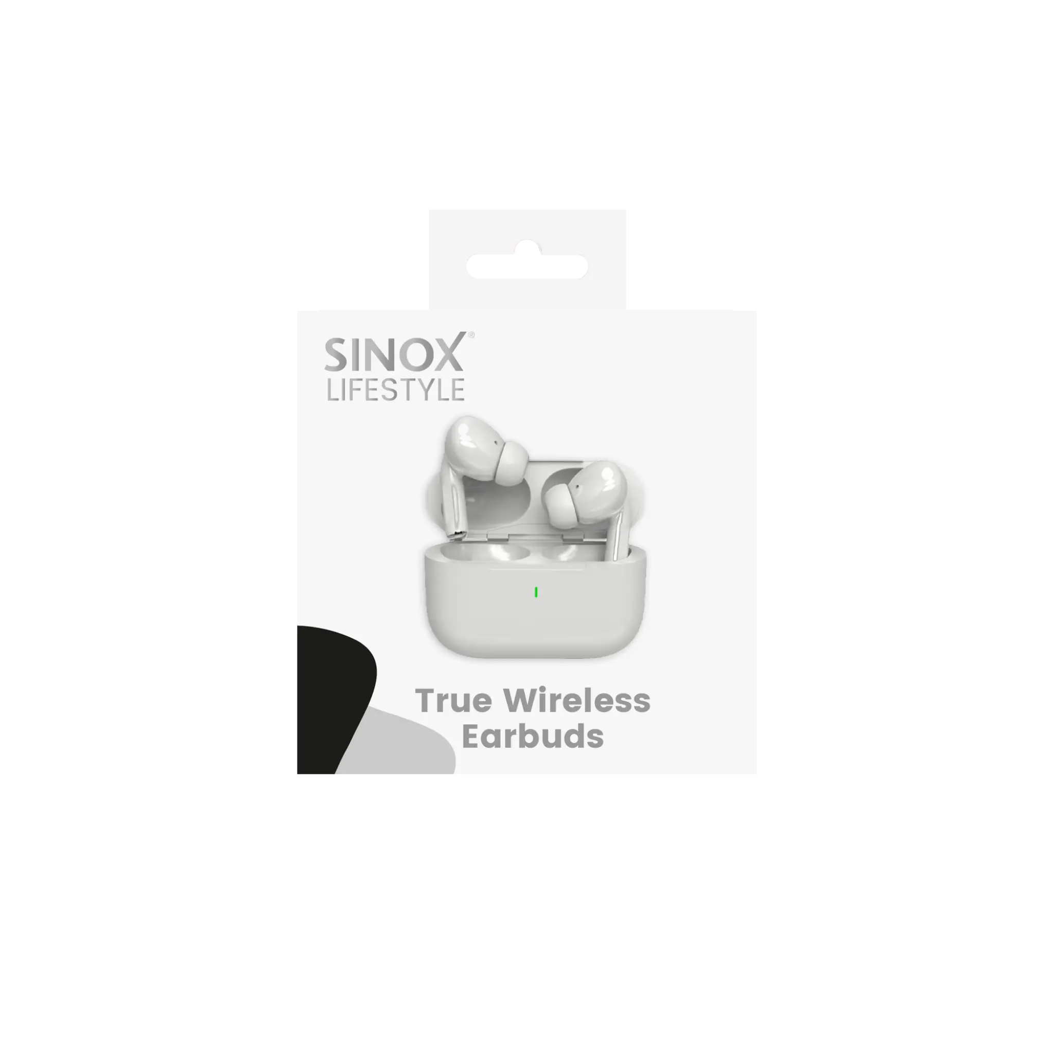 Sinox Lifestyle True Wireless Stereo Headset. Hvit