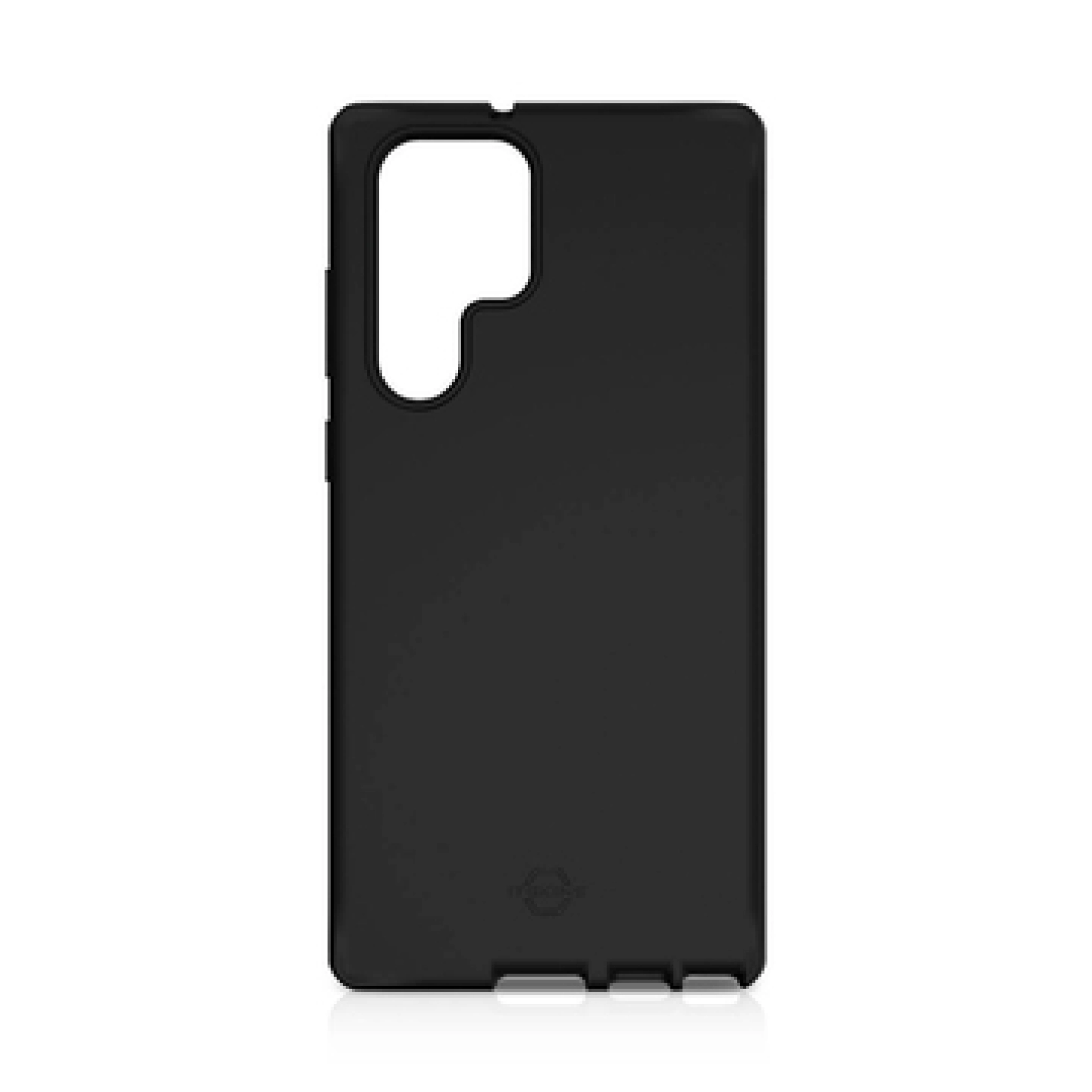 ITSKINS SPECTRUM SILK Cover for Samsung Galaxy S22 Ultra®. Black