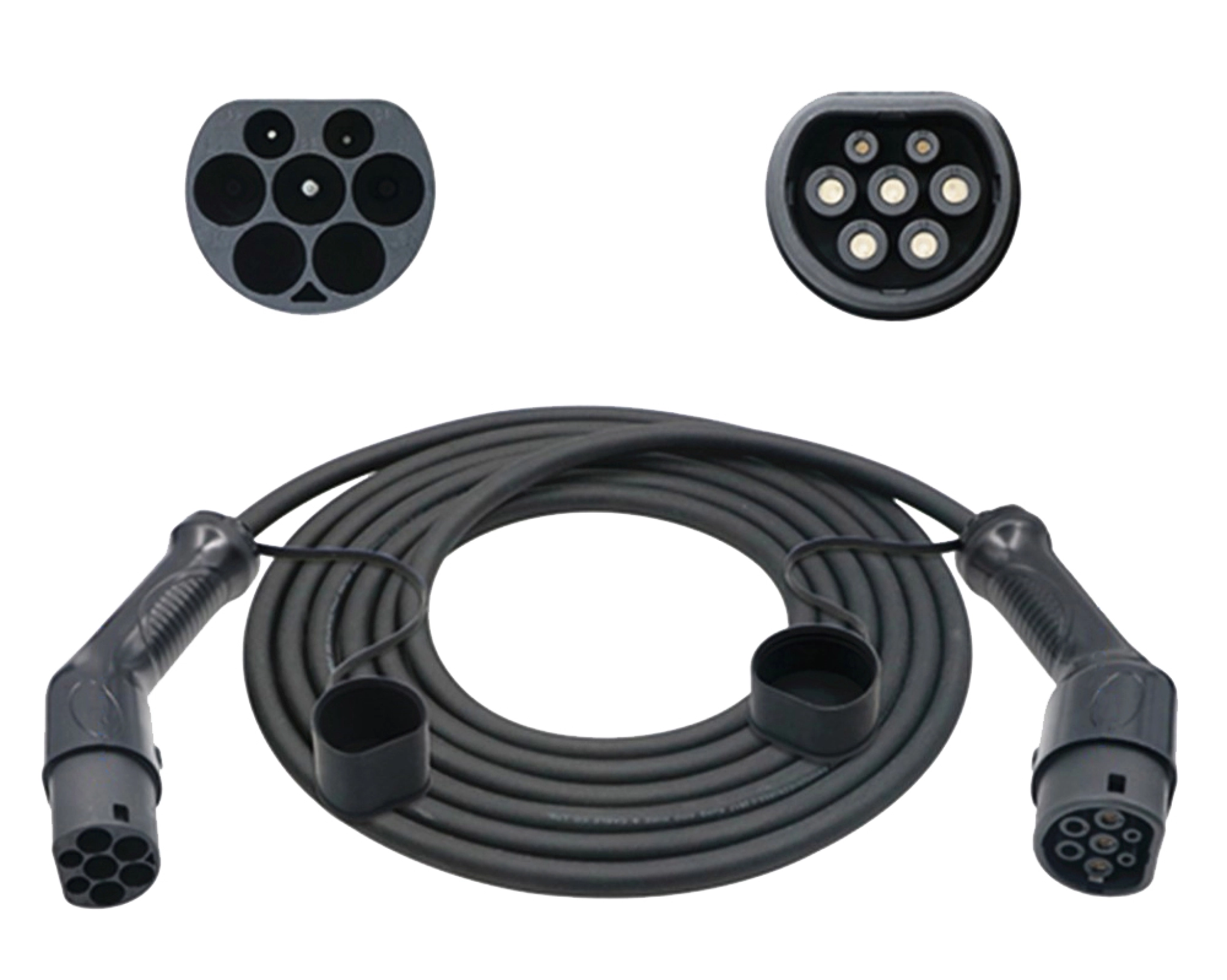 Sinox EV-ladekabel Mode 3. 32A 1 fase. 5m. Svart