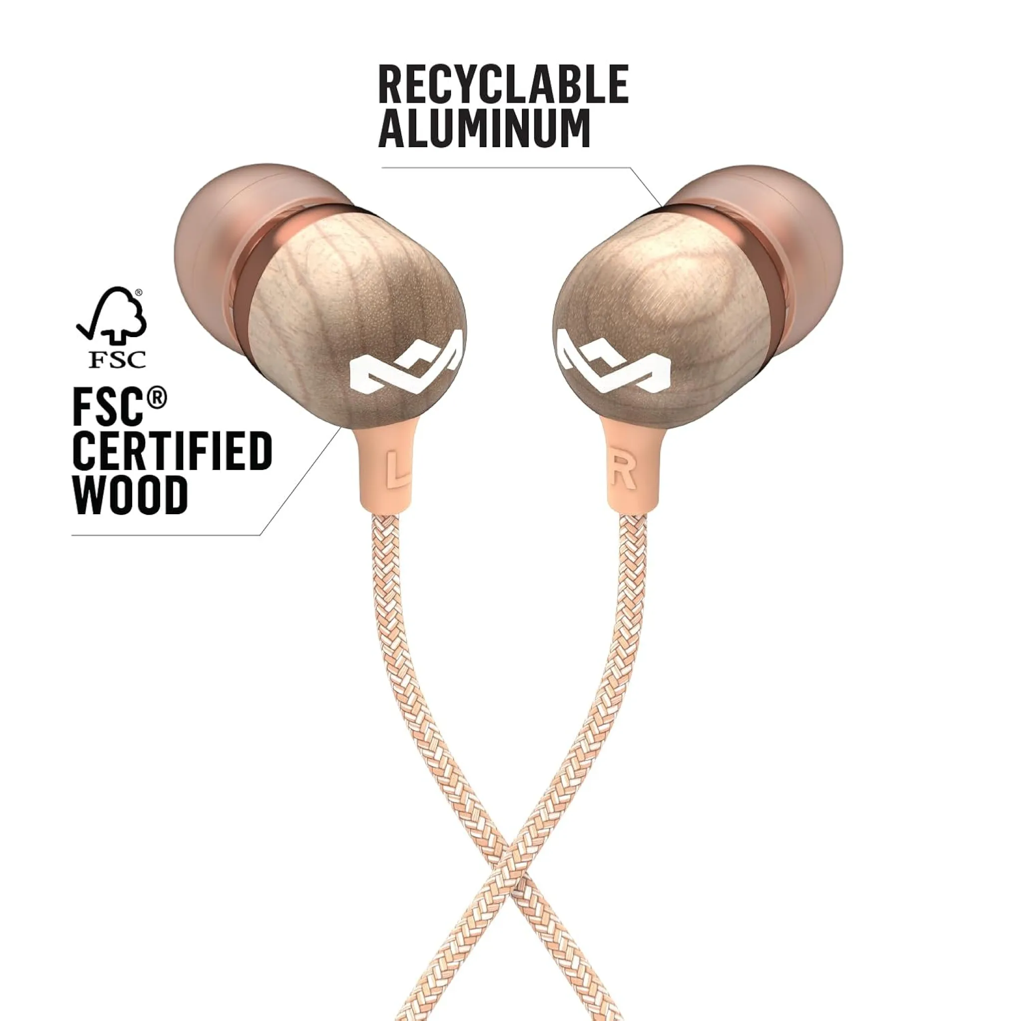 Marley Smile Jamaica In-Ear-hodetelefoner. Kobber