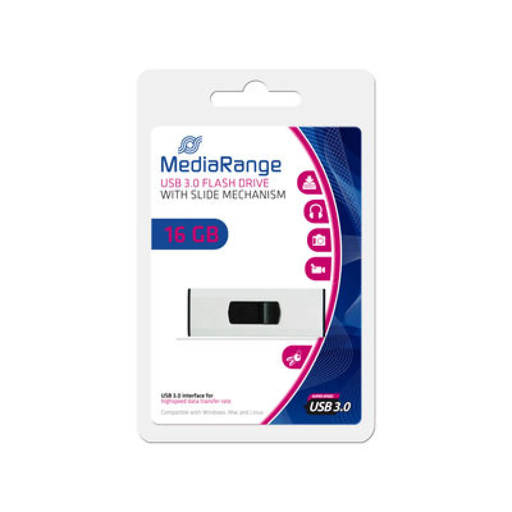 MediaRange USB 3.0 Premium Flash Drive 16GB