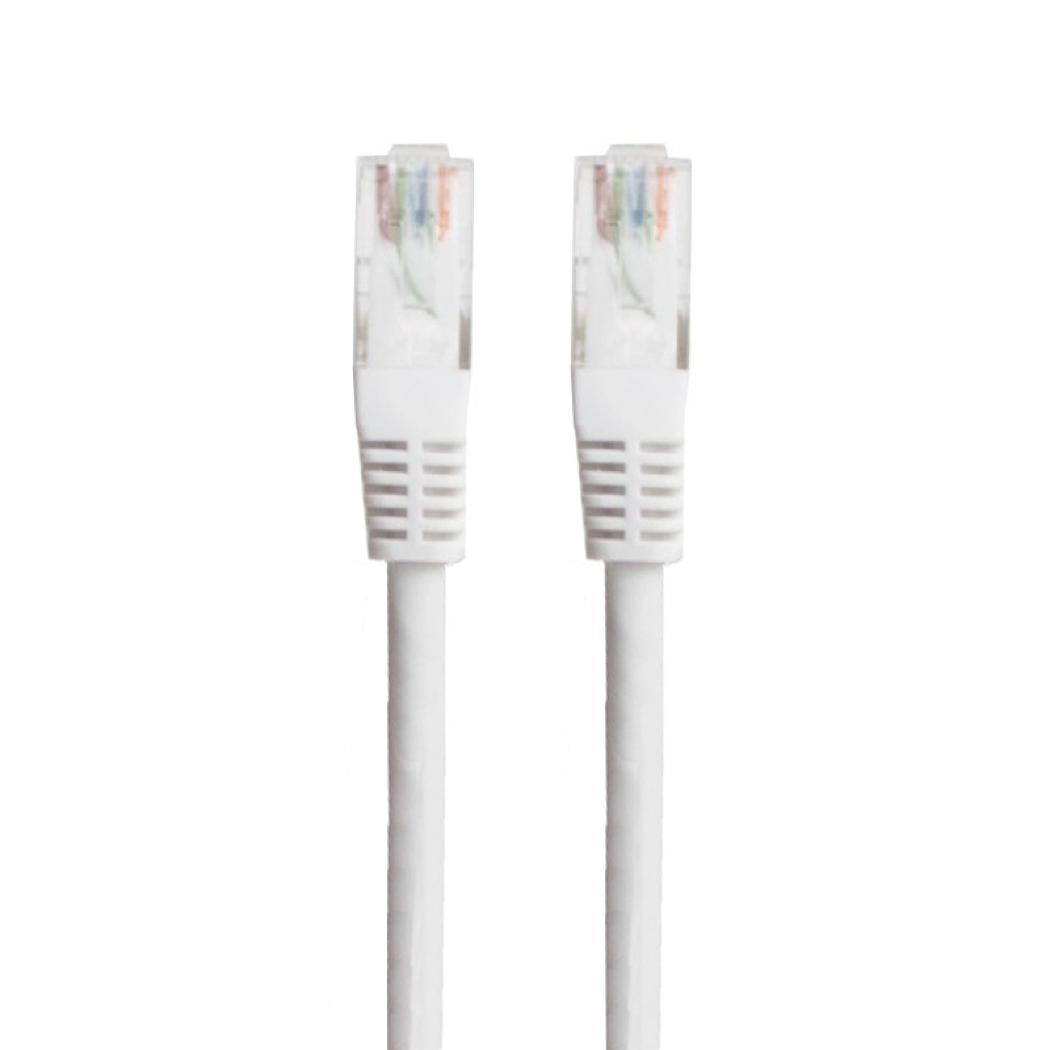 Connectech Cat5e-kabel. 2m. Hvit