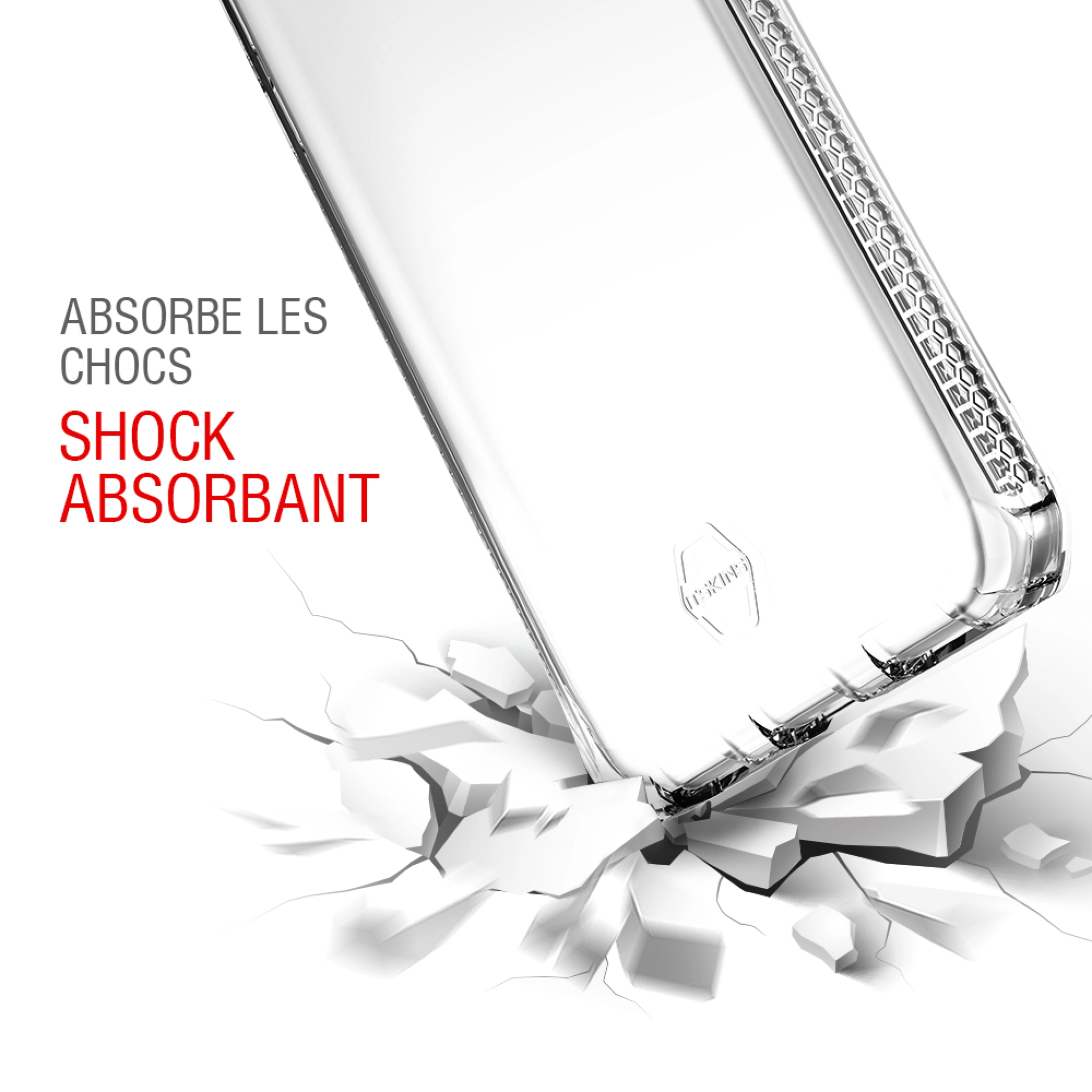 ITSKINS SPECTRUM CLEAR cover for Huawei Y6 II®. Transparent