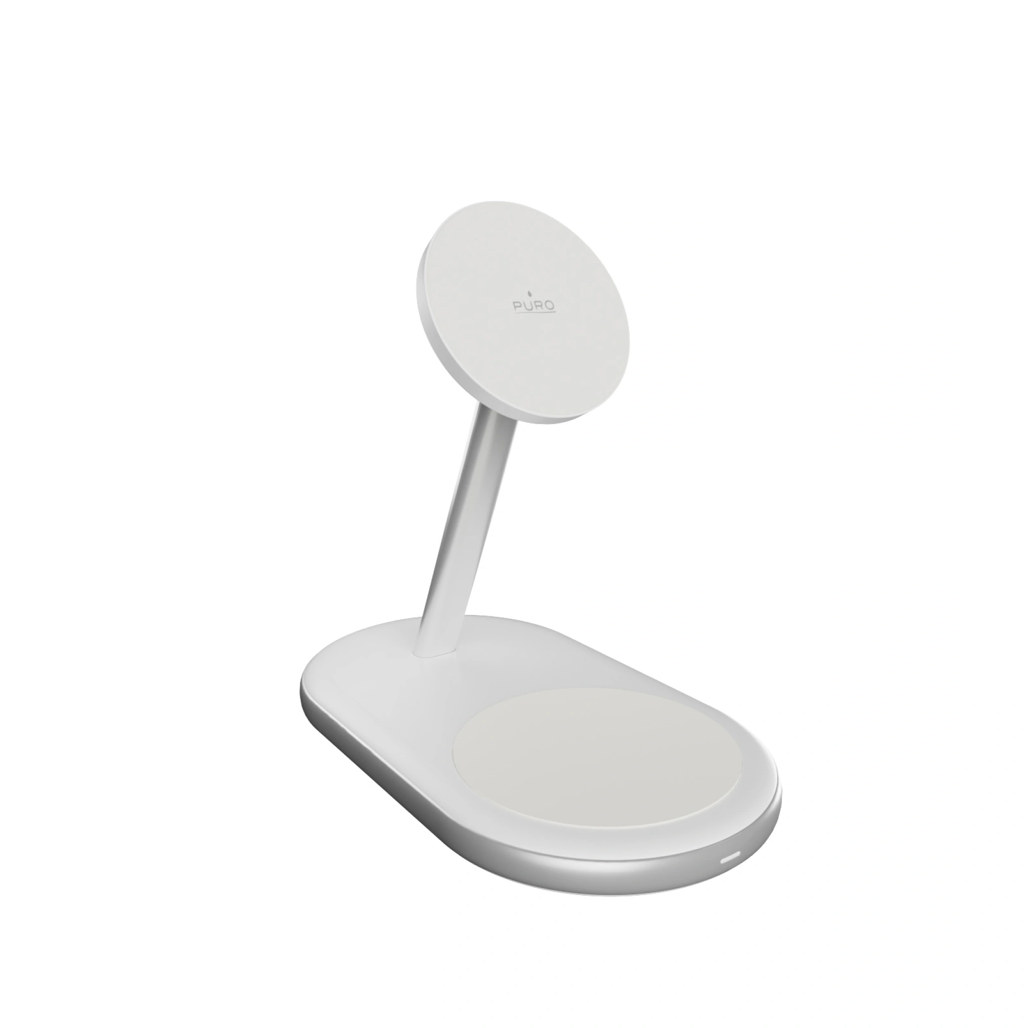 PURO 2-i-1 ladestasjon med Qi2-teknologi
