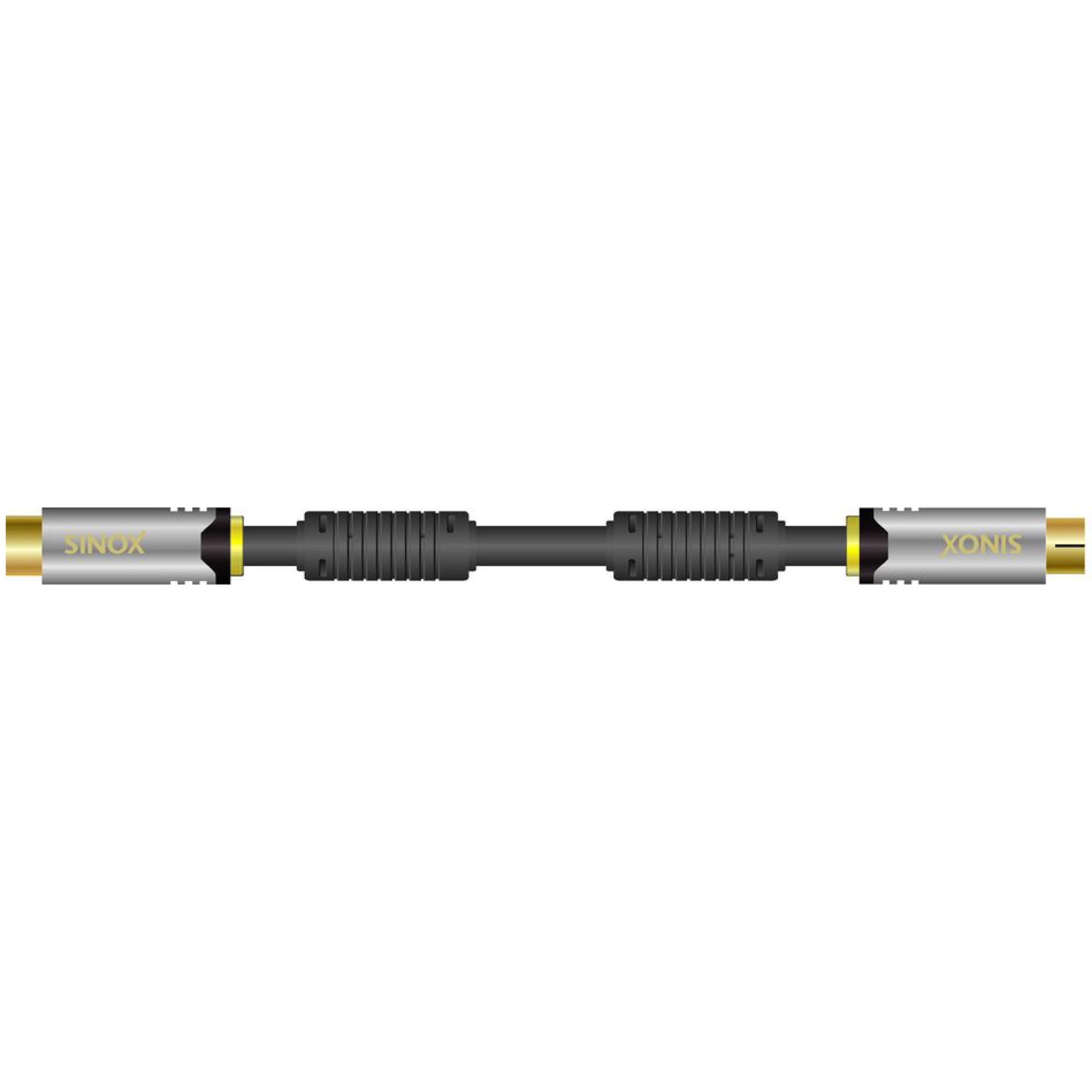 Sinox SHD Antenna Cable. 3m. Black