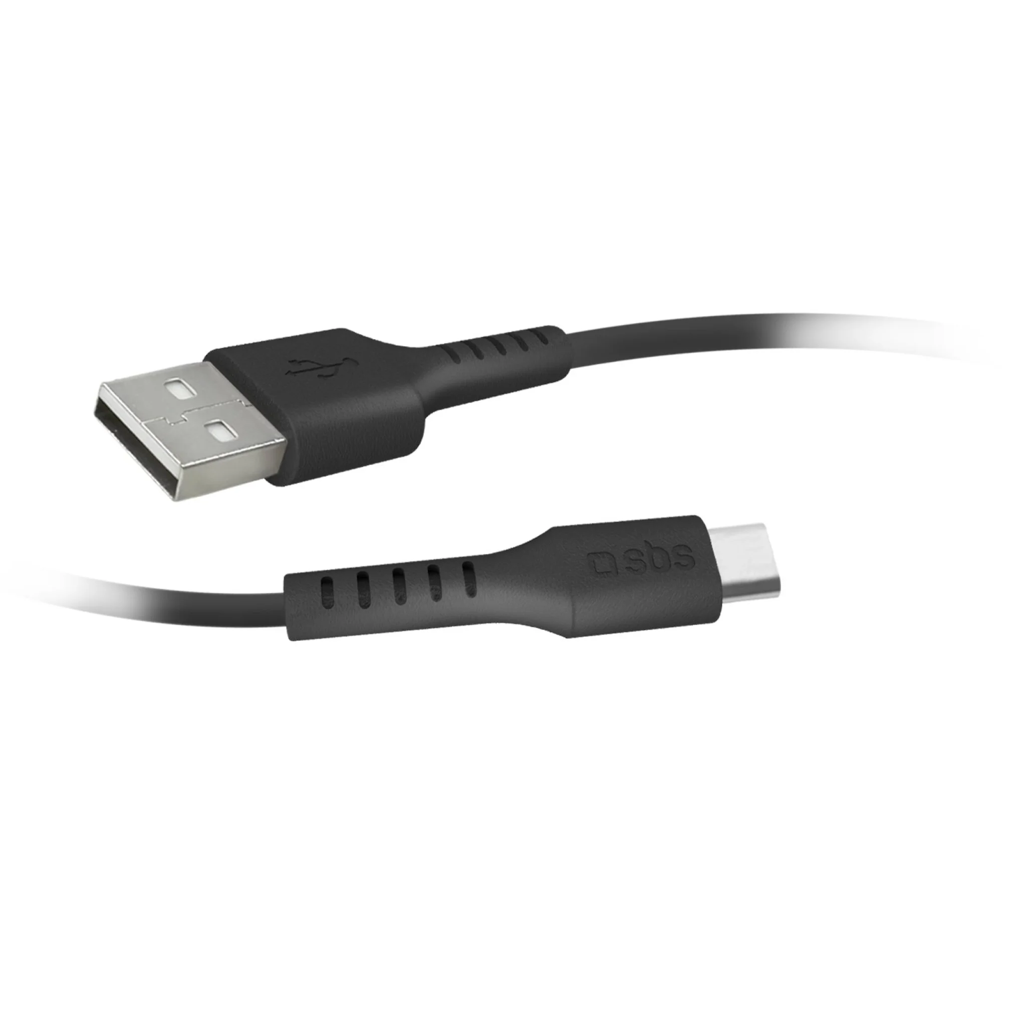 SBS USB C to USB A Cable. 1.5m. Black