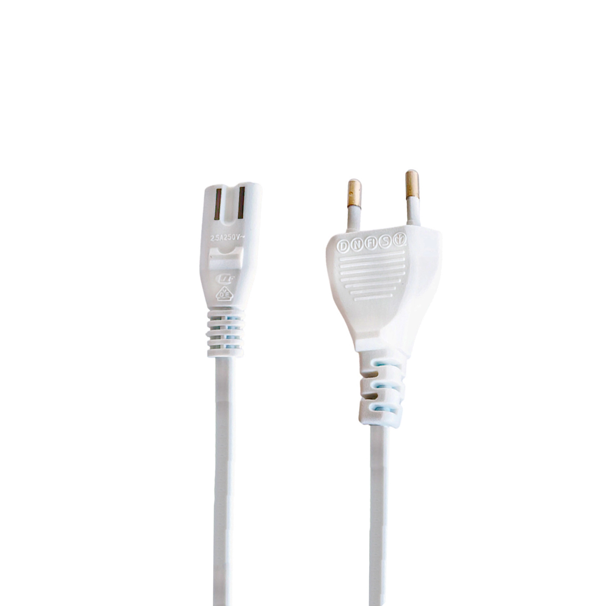 Sinox One 8-sifret kabel. 2.5m. Hvit