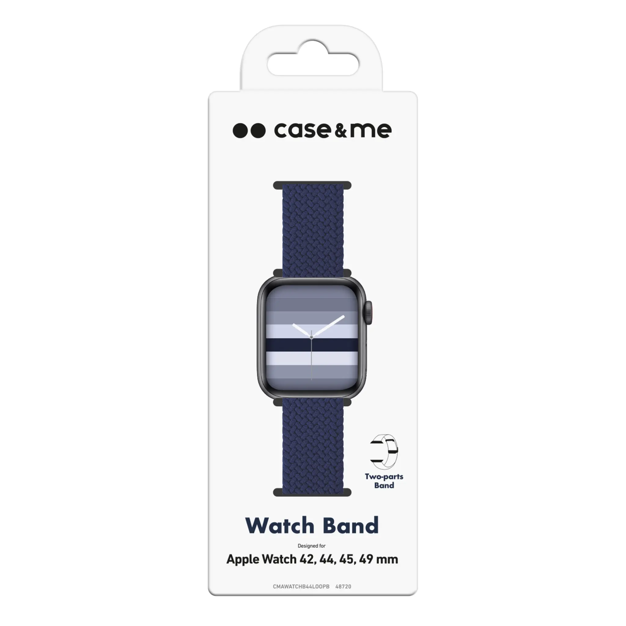 SBS Loop Band for Apple Watch 42/44/45/49mm. Blue