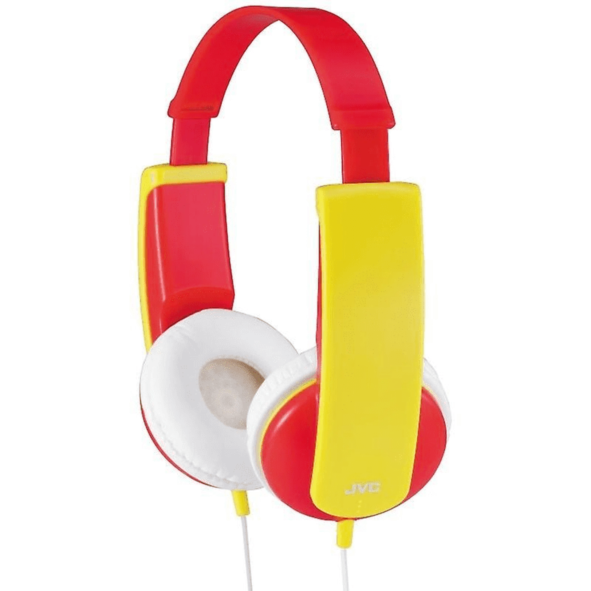 JVC Kid's headphone. Red and yellow