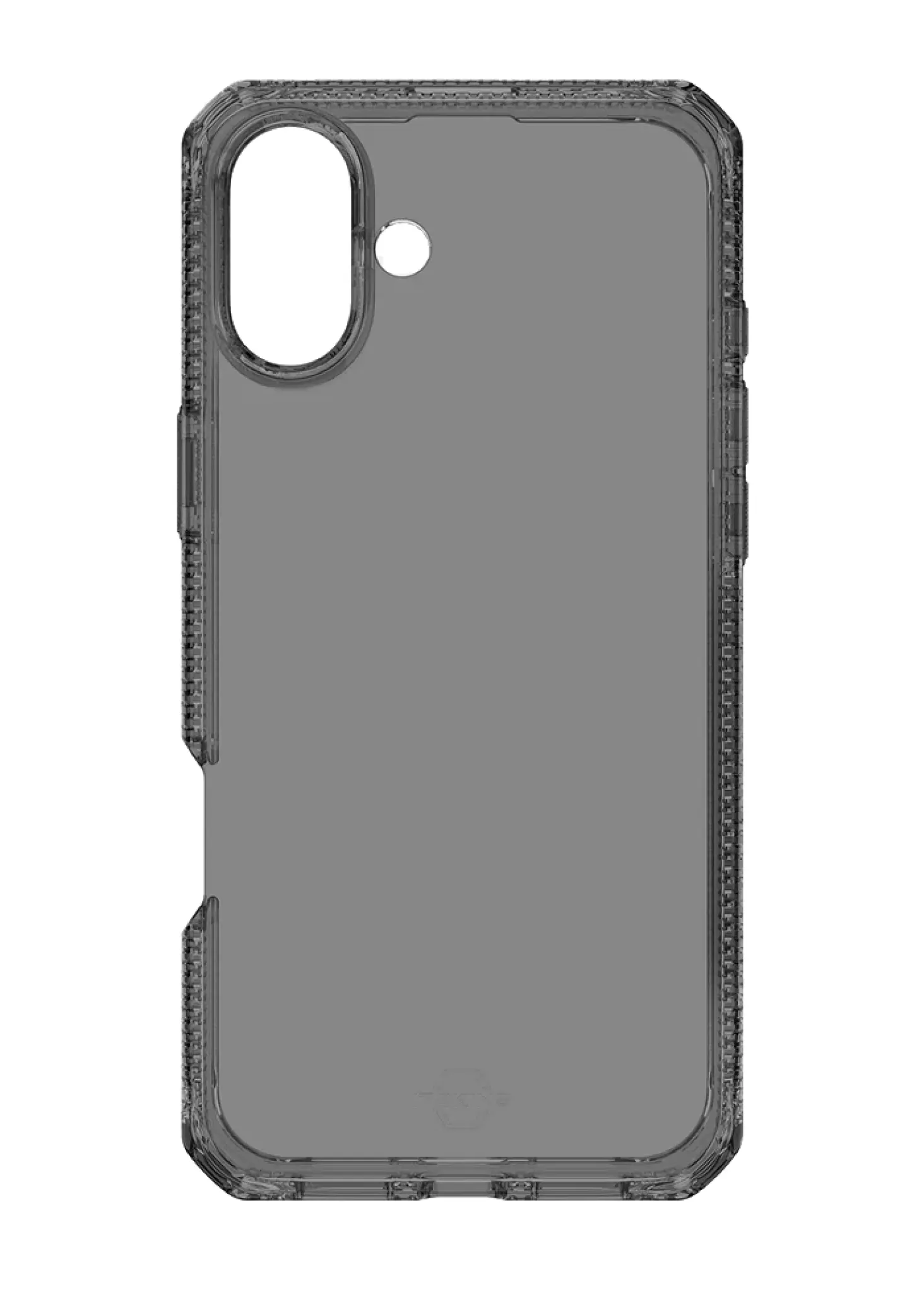 ITSKINS SPECTRUM CLEAR-deksel for iPhone 16®. Røyk