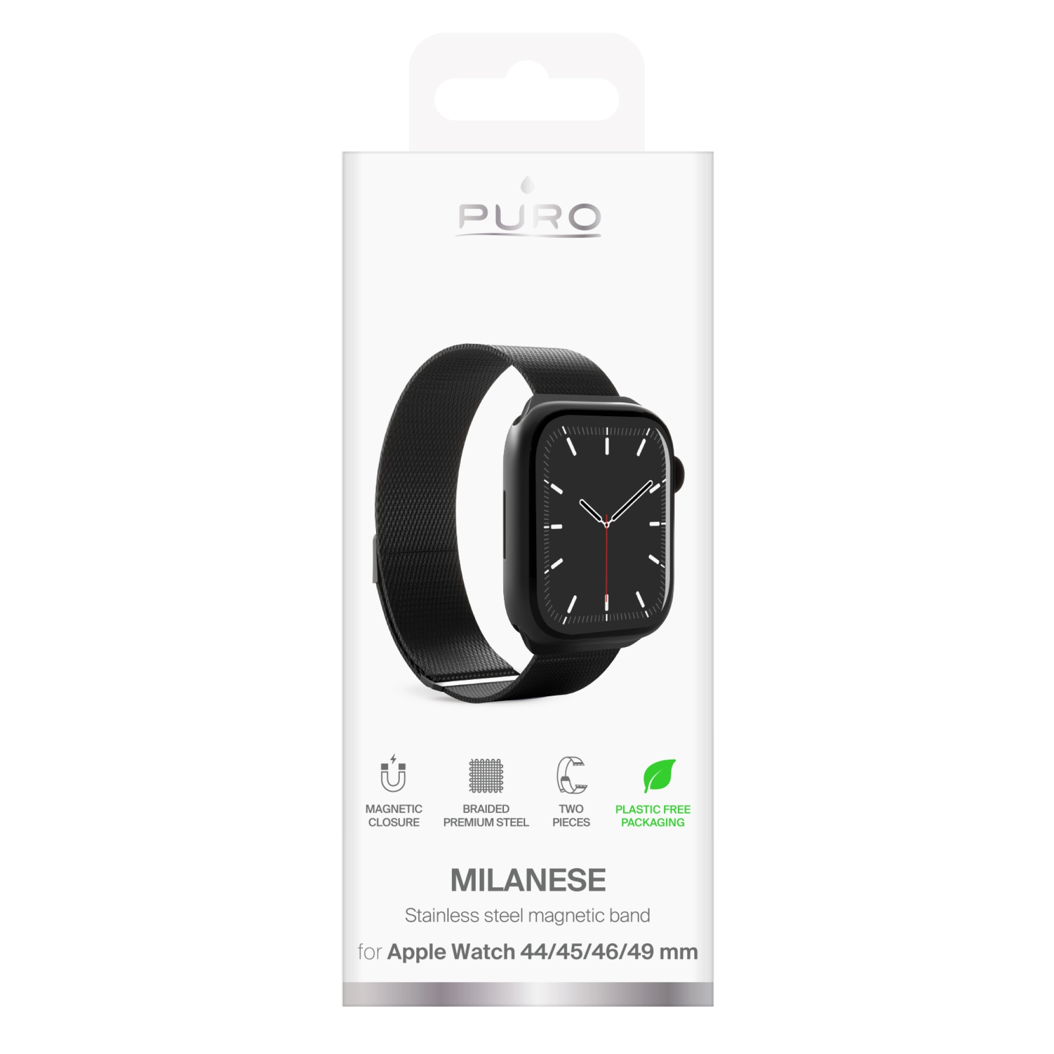 PURO MILANESE Erstatningsarmbånd for Apple Watch
