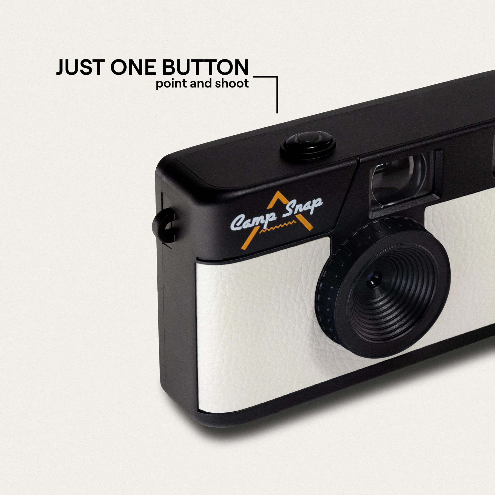Camp Snap Camera. Artic White