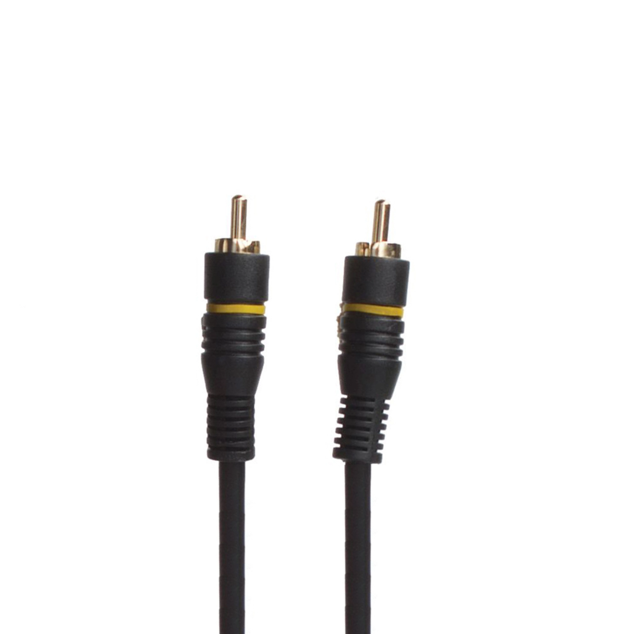 Sinox komposittvideokabel. 1m. Svart