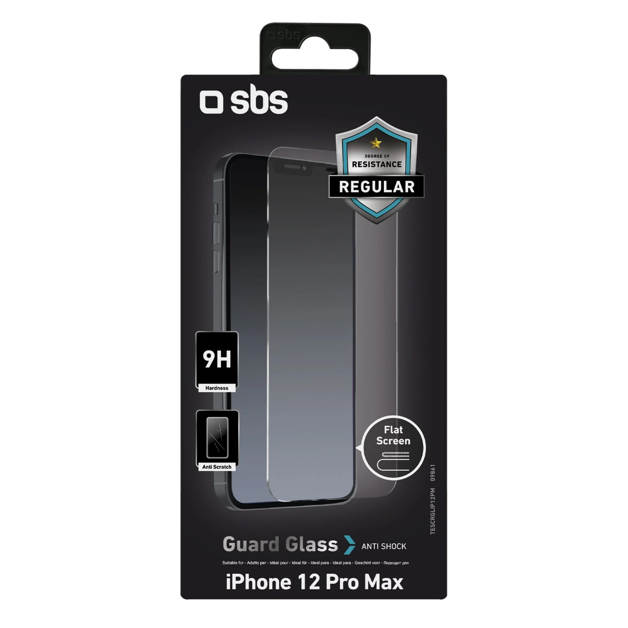 SBS Glass Screen Protector for iPhone 12 Pro Max®