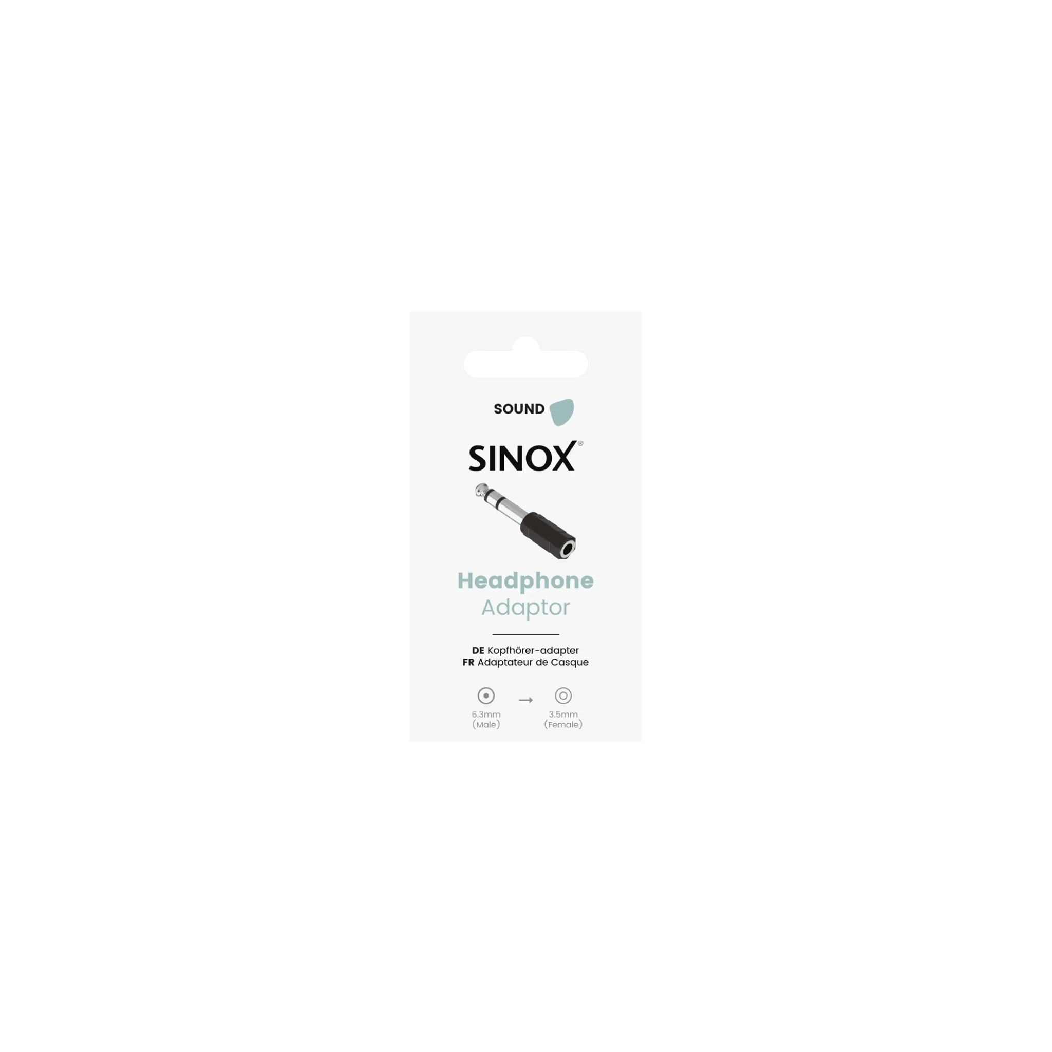 Sinox adapter for stereokontakt