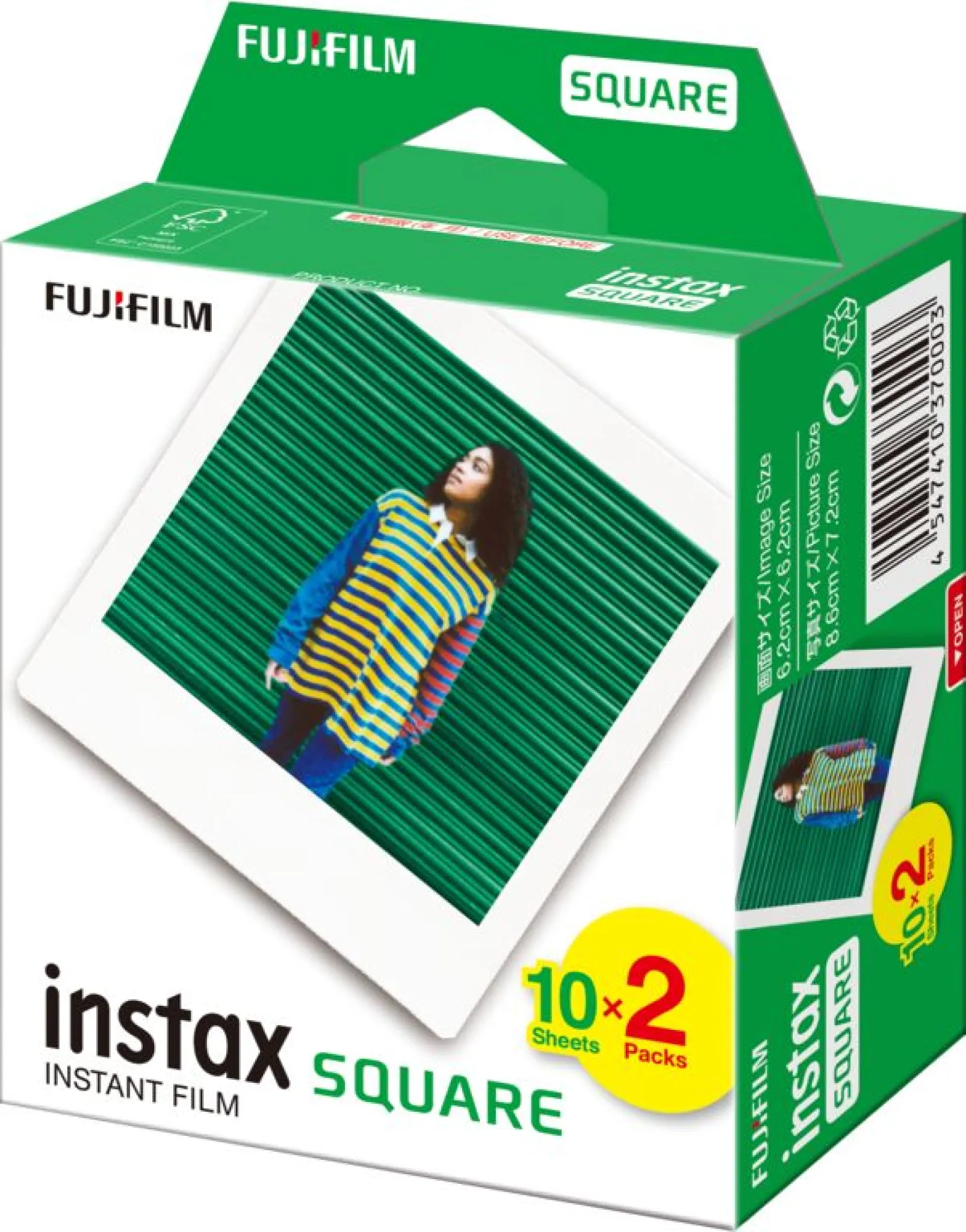 INSTAX Square Film. 20 bilder