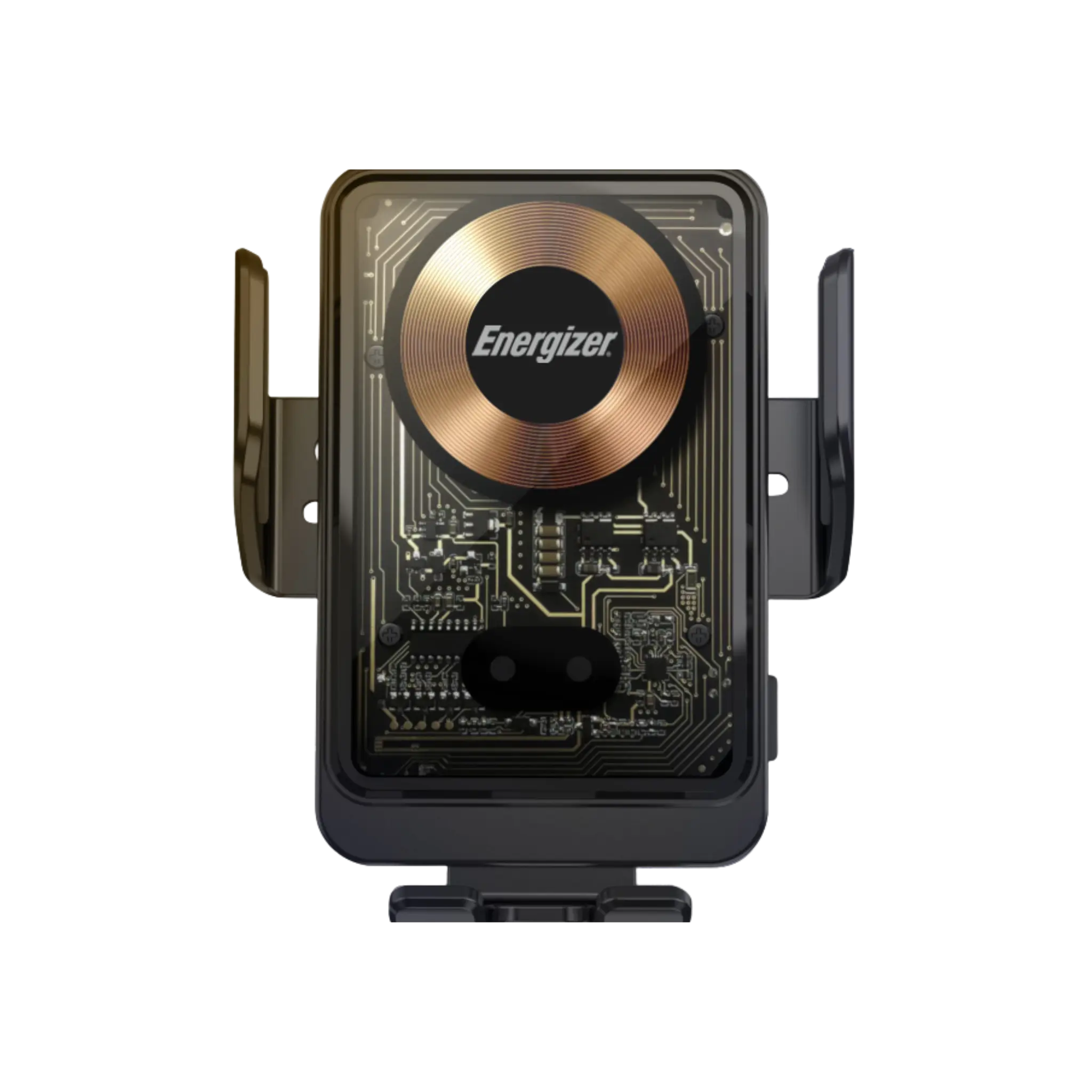 Energizer 15W rask trådløs billader med USB-C-inngang. Svart