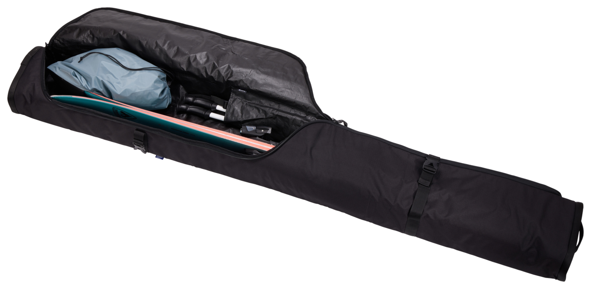 Thule RoundTrip-skibag 192 cm. Svart