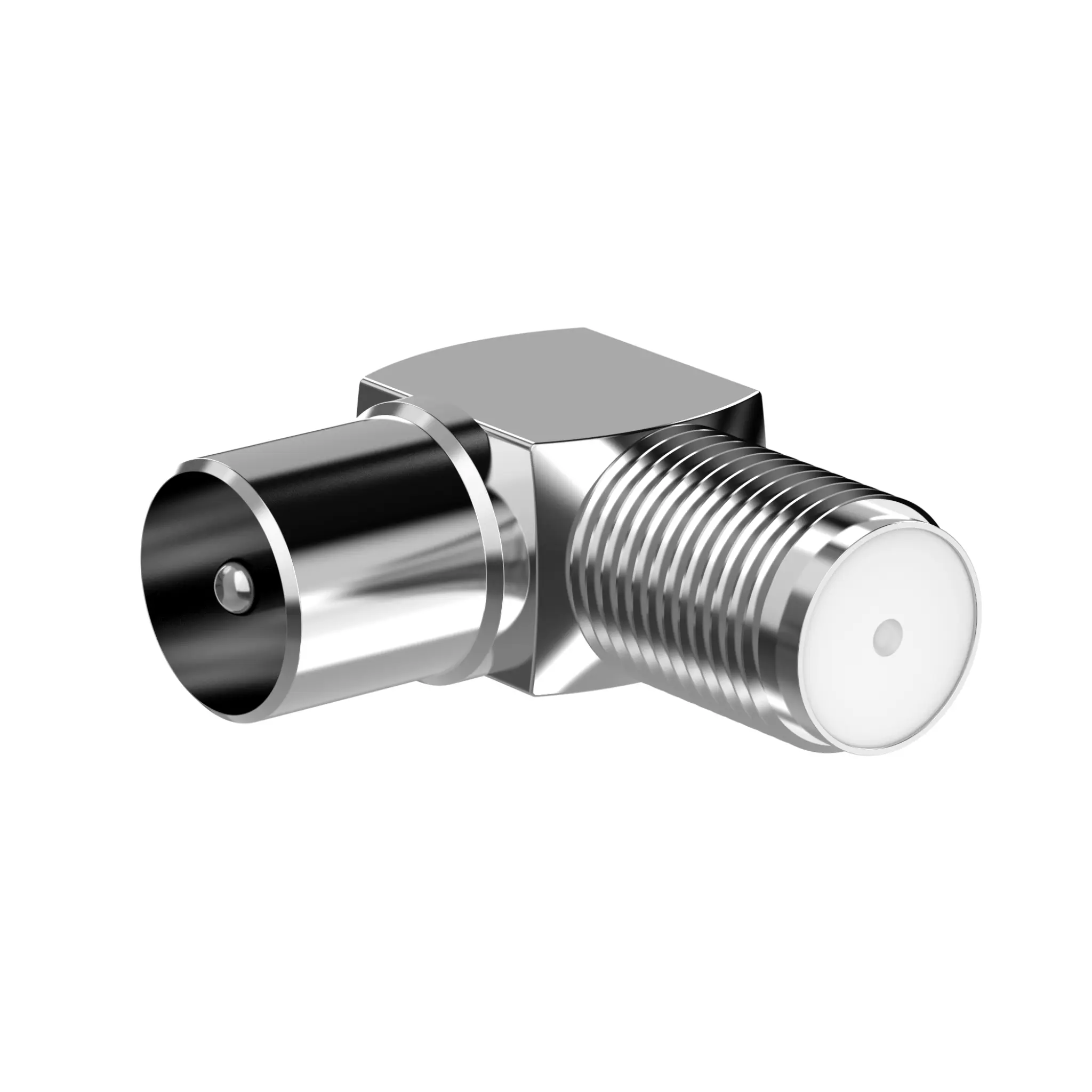 Sinox vinklet F-kobling hann