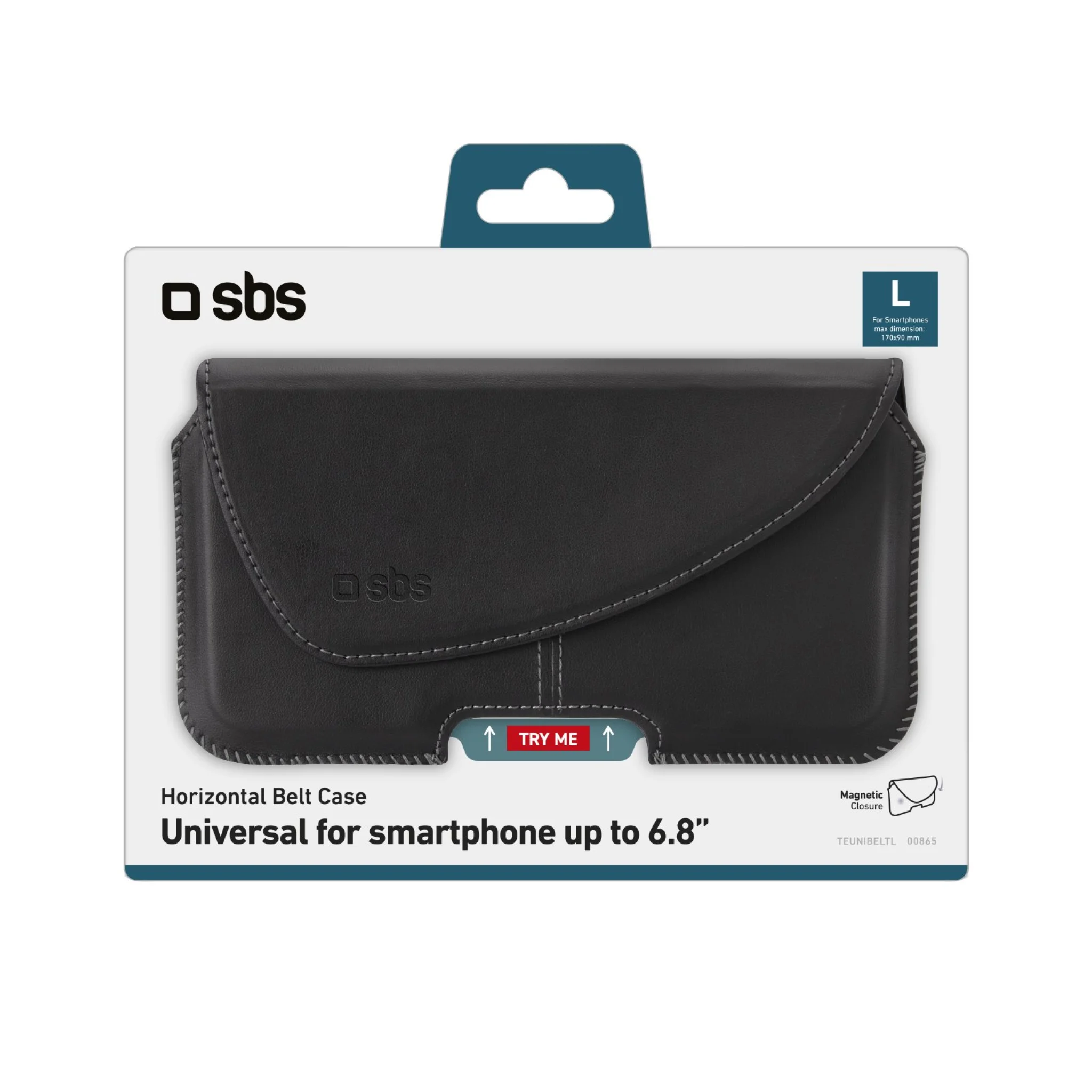 SBS Horizontal belt case. Black