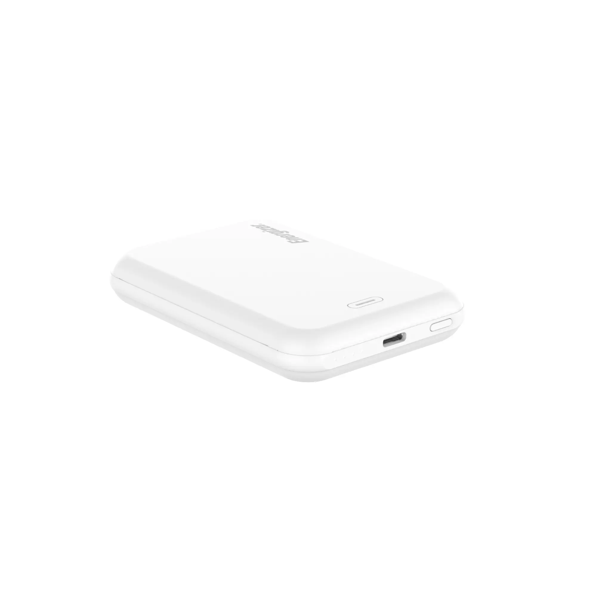 Energizer 15W magnetisk trådløs strømbank. Hvit