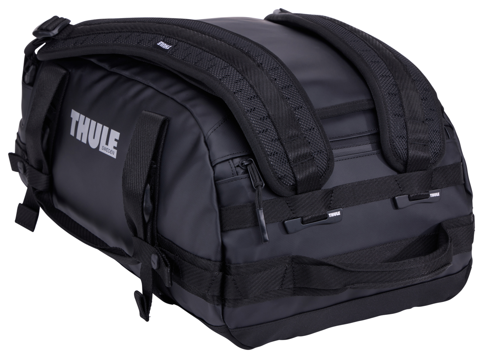 Thule Chasm 30L duffelbag. Svart
