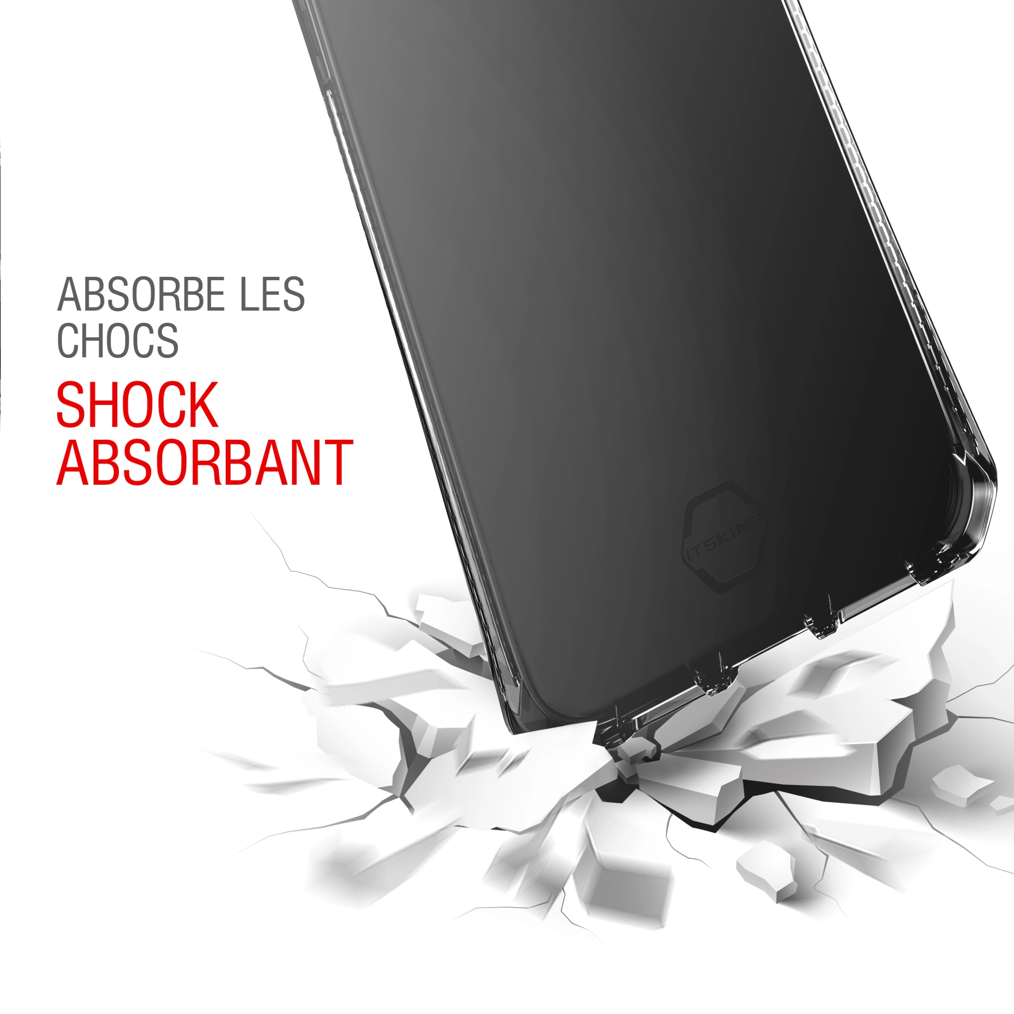 ITSKINS SPECTRUM CLEAR cover for Huawei P20®. Black