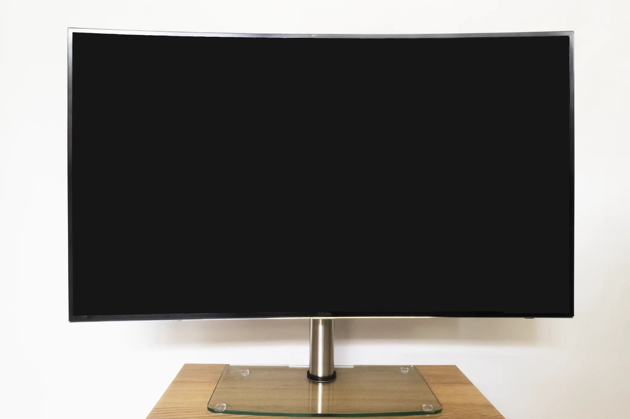 Sinox StandView TV Desk Mount with rotatable top. 26"-55". Alu finish