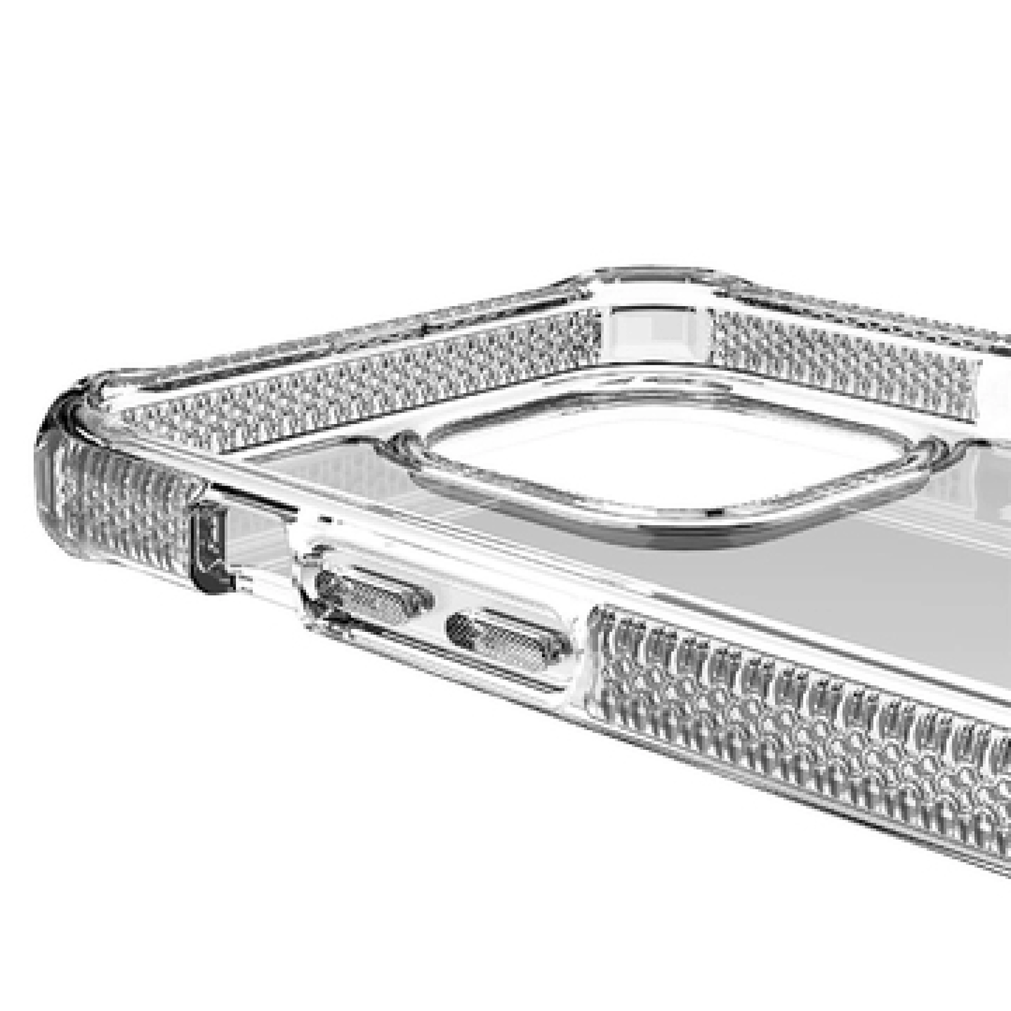 ITSKINS SUPREME CLEAR cover for iPhone 13 mini / 12 mini®. Transparent