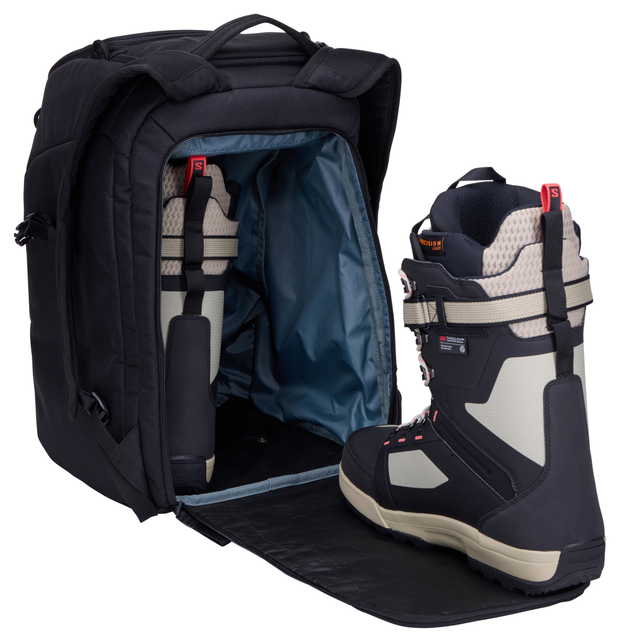 Thule Roundtrip skisko ryggsekk 45L. Svart