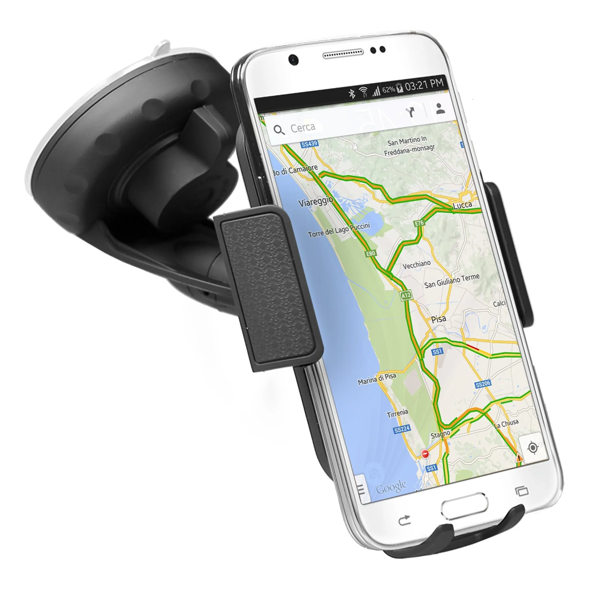 SBS Universal Car Phone Holder. Black