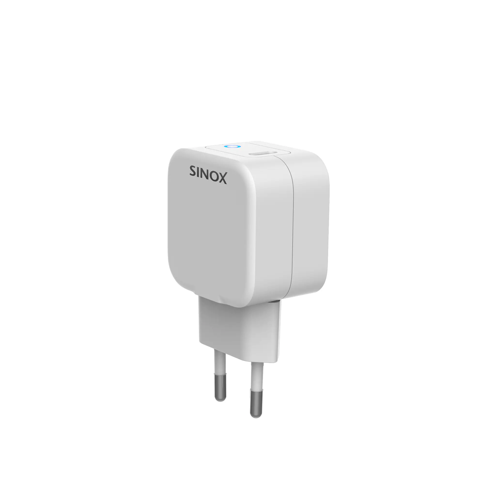 Sinox One 230V USB C-lader. 3.0A. Hvit