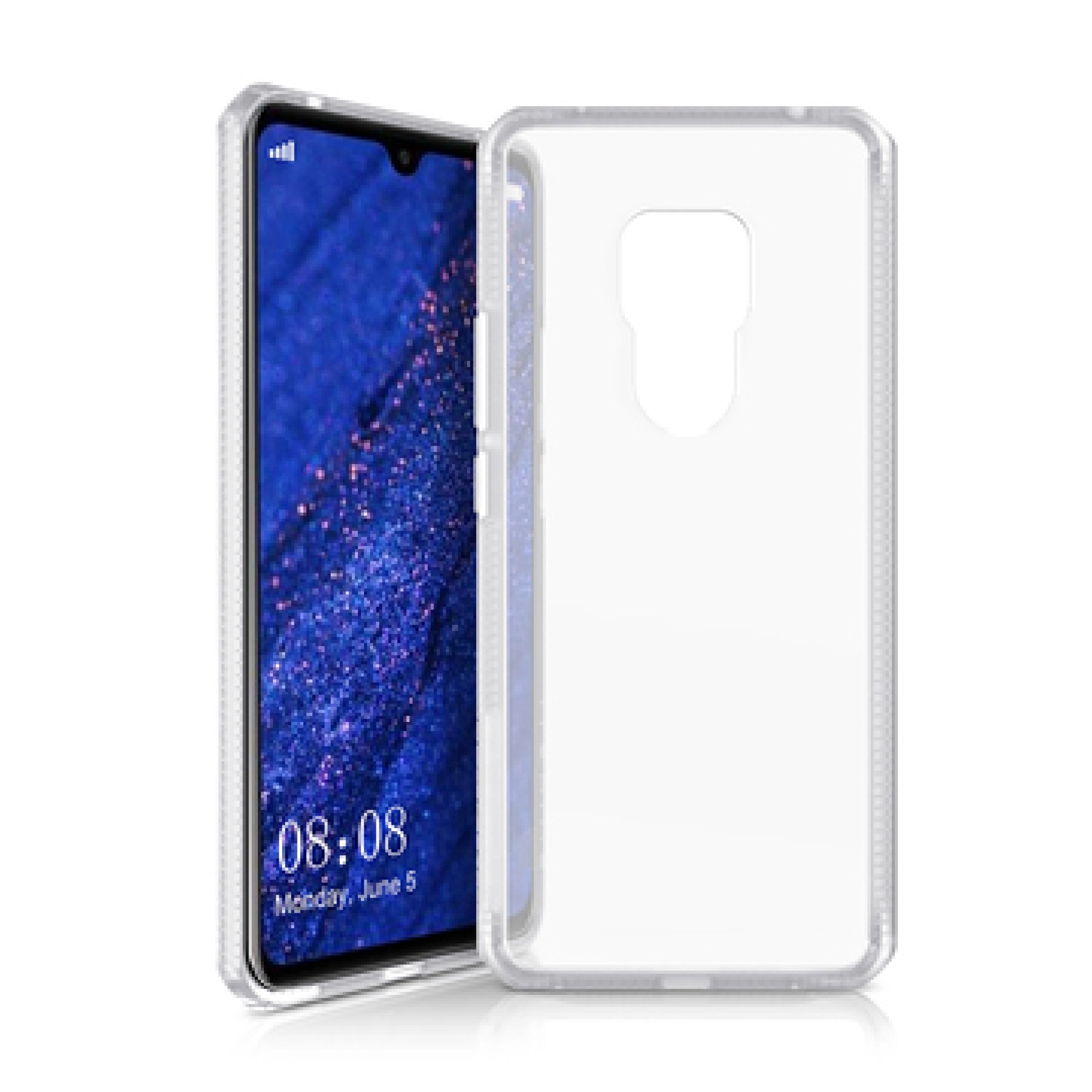 ITSKINS HYBRID FROST cover for Huawei Mate 20®. Transparent