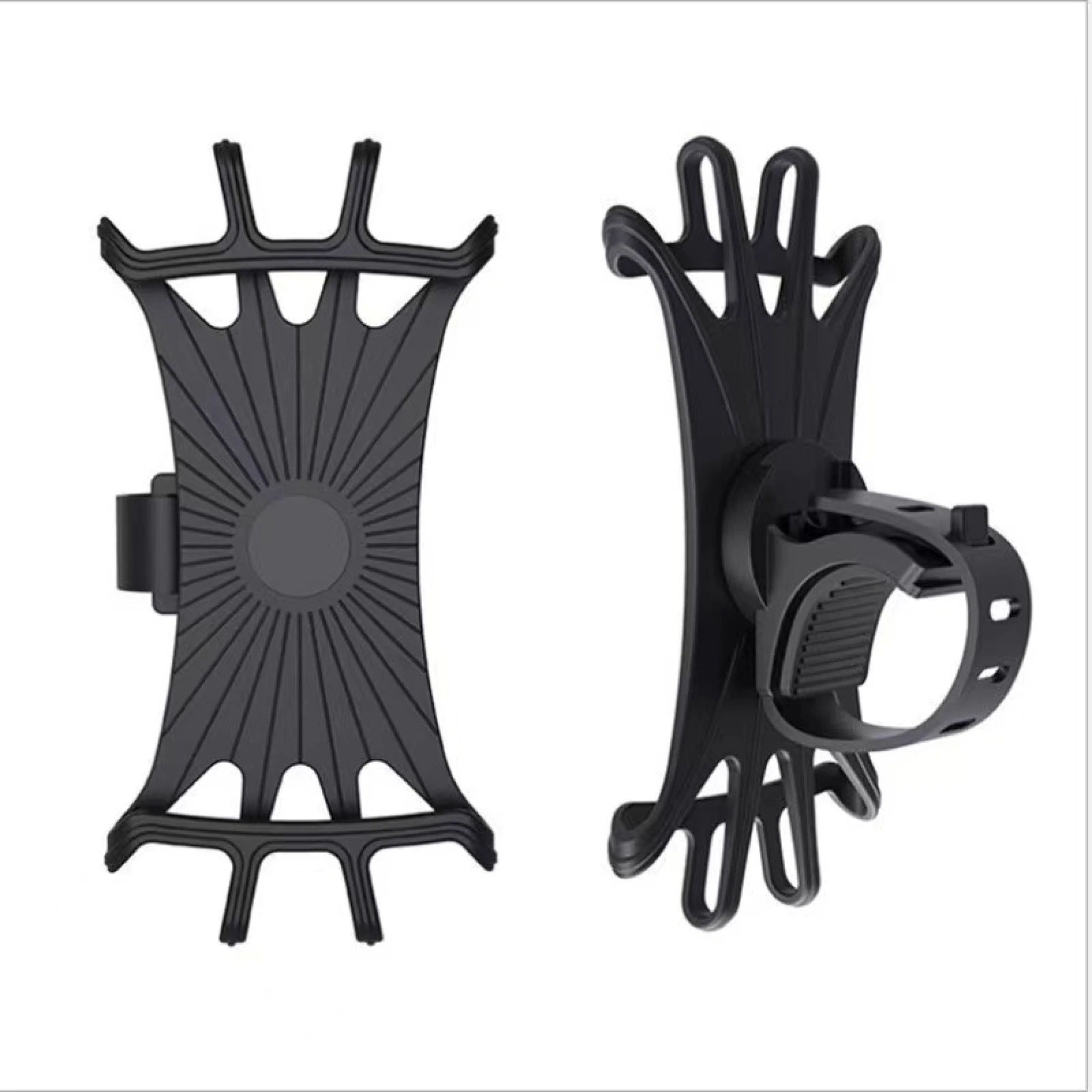 Sinox Lifestyle 360° roterbar mobiltelefonholder for sykler og sparkesykler. Svart