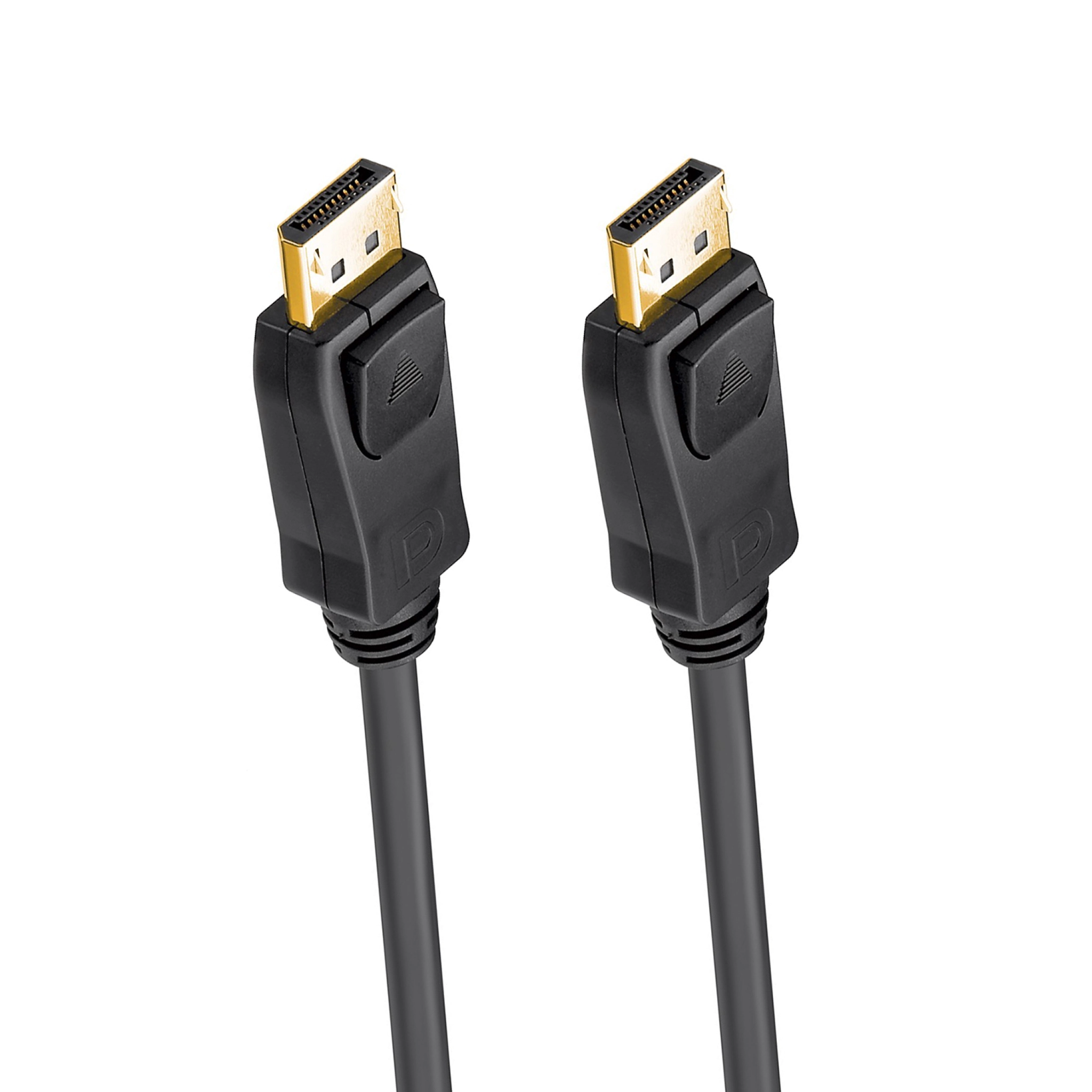 Sinox One DisplayPort™-kabel. 2m. Svart