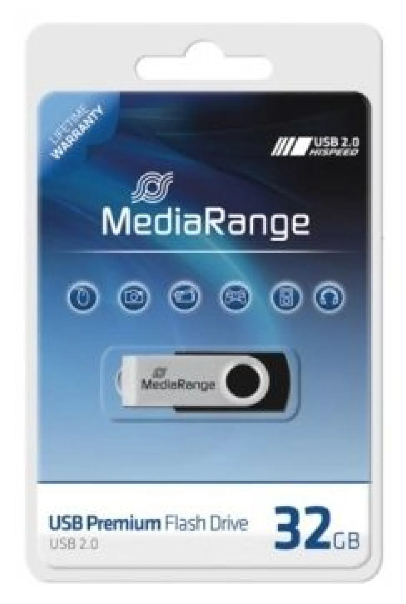 MediaRange USB 2.0 Premium Flash Drive 32GB