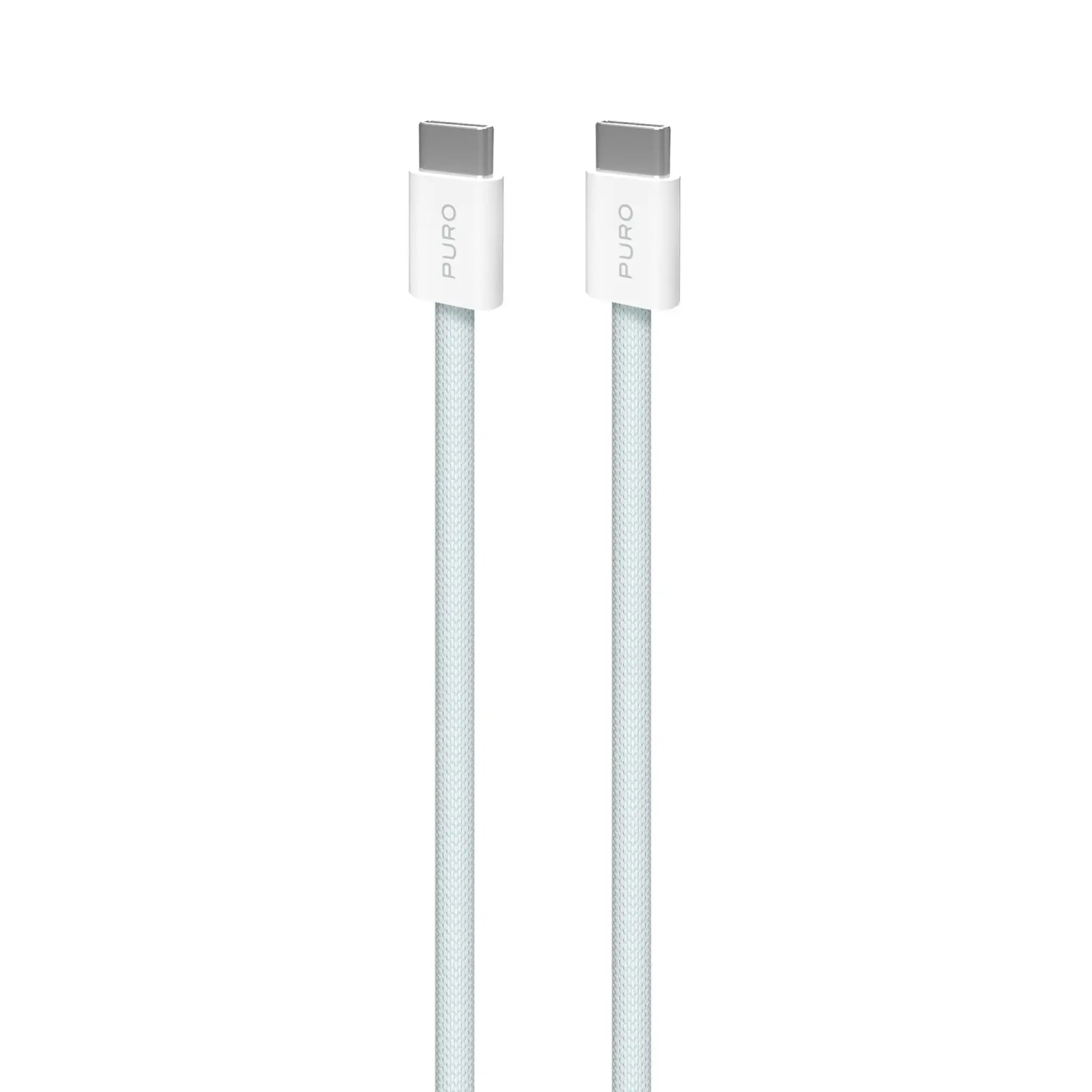 PURO Fabrik 2.0 60W USB-C til USB-C lade- og synkroniseringskabel 1,5 m