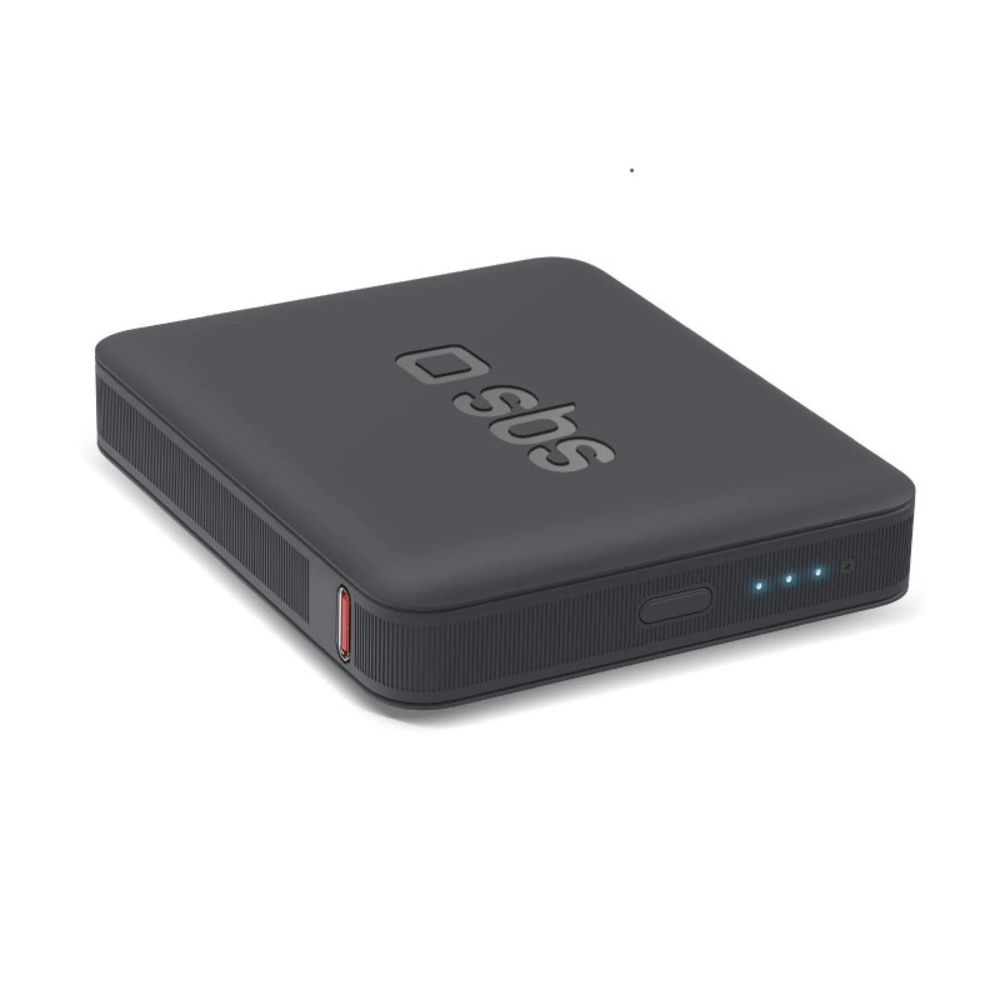 SBS High density 5000 mAh powerbank. Black